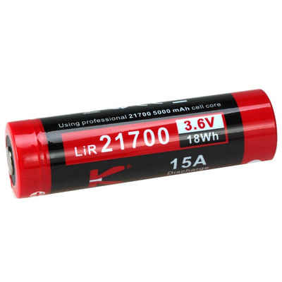 Klarus 21GT-50 21700 Li-Ion Akku 3,6V 5000mAh Akku