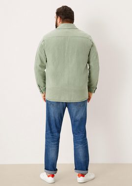 s.Oliver Outdoorjacke Overshirt aus Baumwolle Waschung