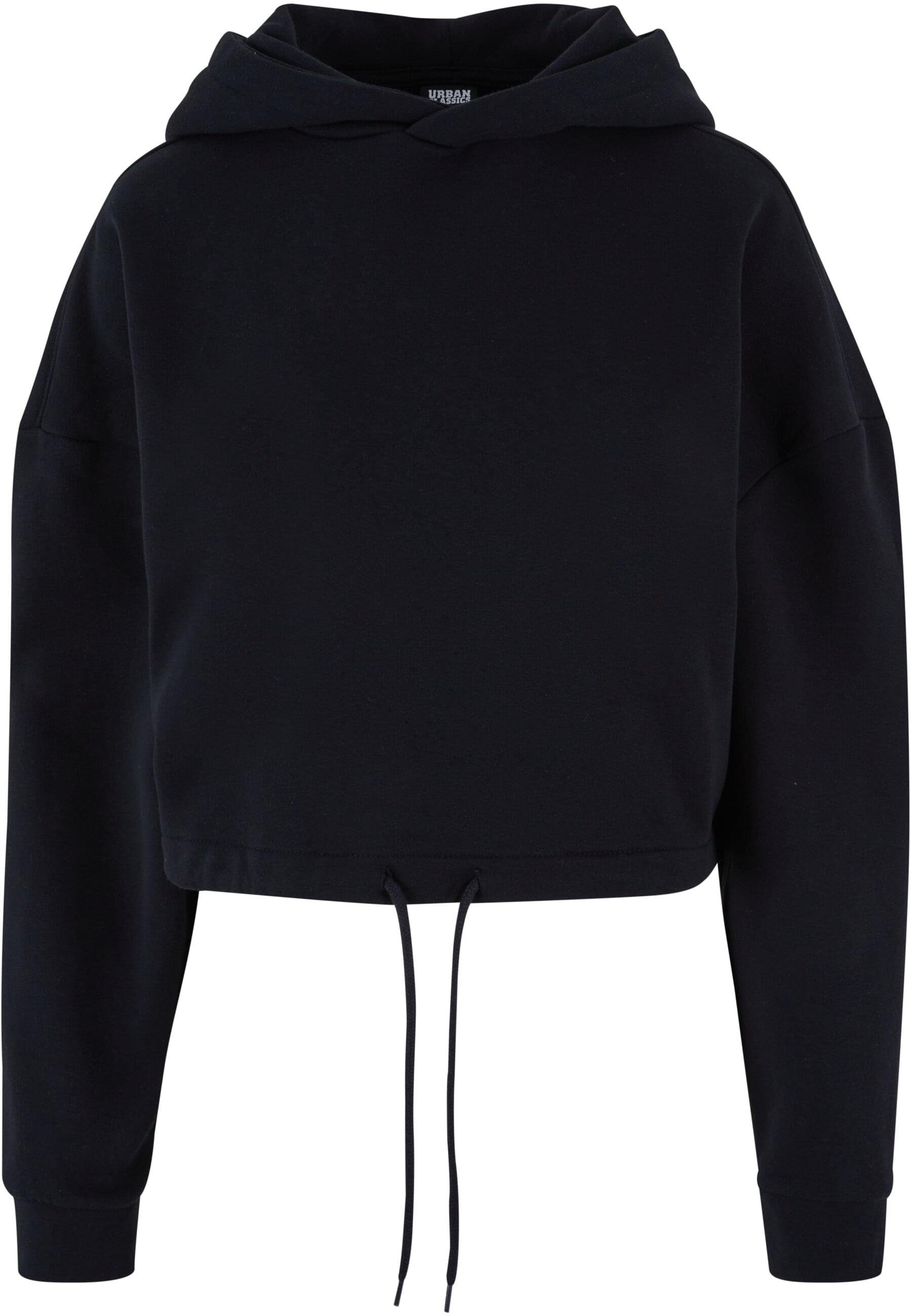 URBAN CLASSICS Kapuzenpullover Urban Classics Damen Ladies Cropped Oversized Hoodie (1-tlg)