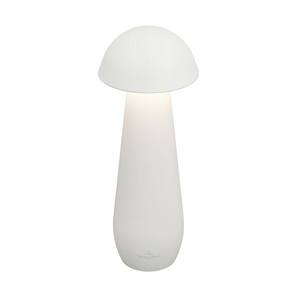 Villeroy & Boch Tischleuchte Tischleuchte 21 cm 1,5 W Modena weiß, Tischleuchte, Ø8cm, Aluminium, Weiß
