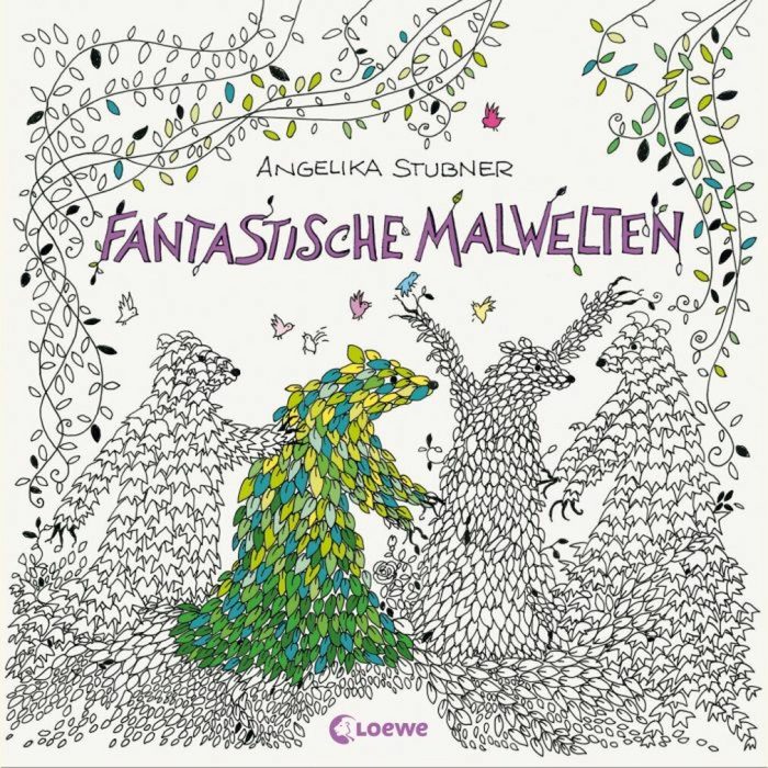 Loewe Verlag Malbecher Fantastische Malwelten