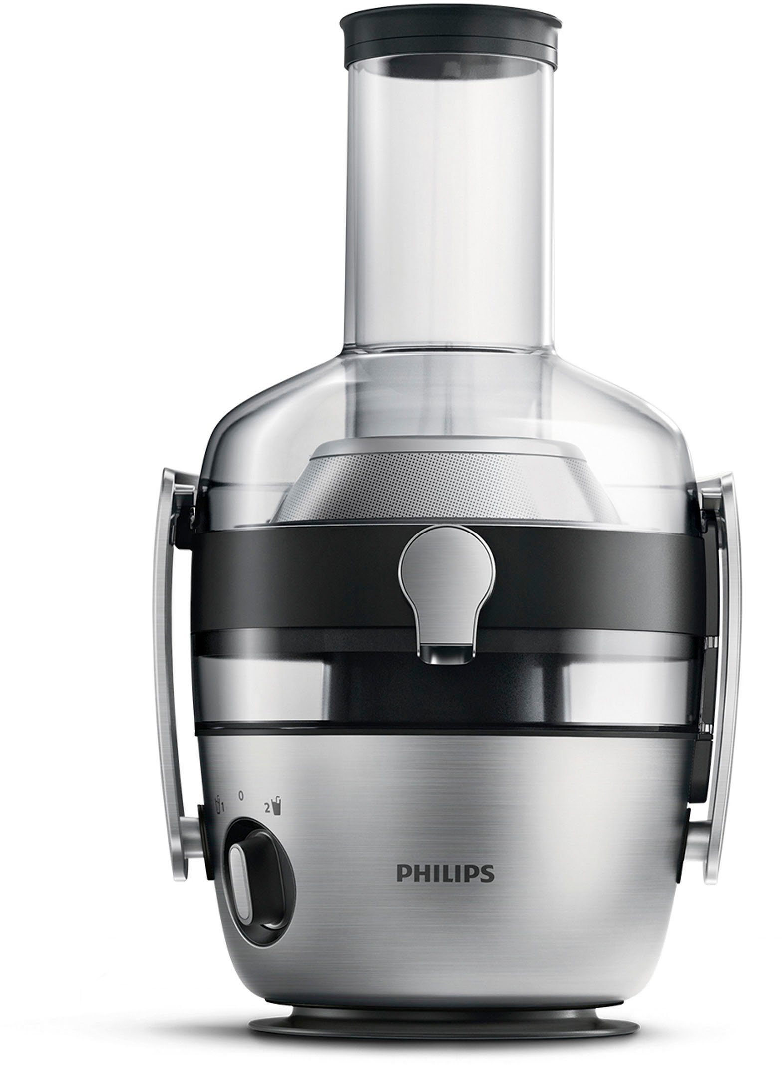 Philips Entsafter HR1921/20 Avance, 1100 W, mit GeoTech Sieb, QuickClean und Vorspülfunktion