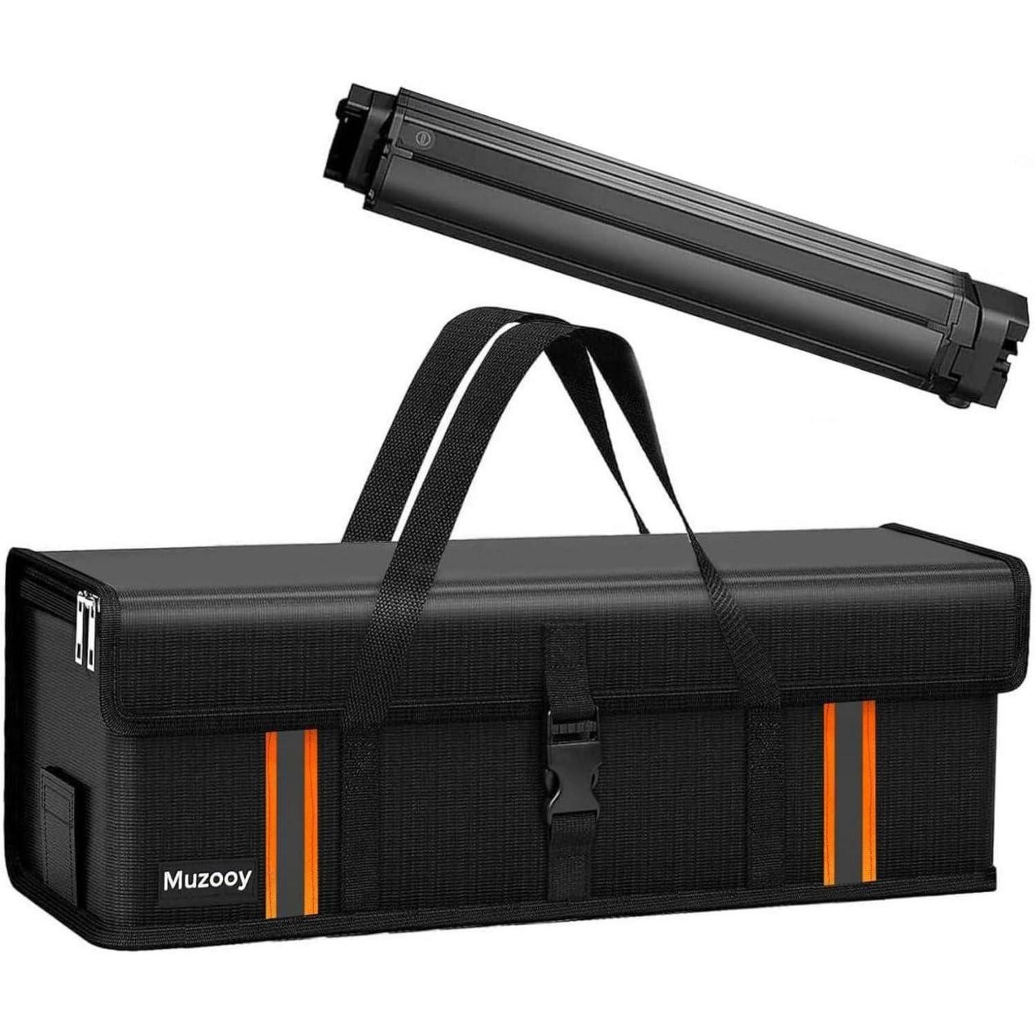 LuxusKollektion Fahrradtasche Ebike Akkutasche Brandschutz Wasserdicht Feuerfest Lipo Safe M