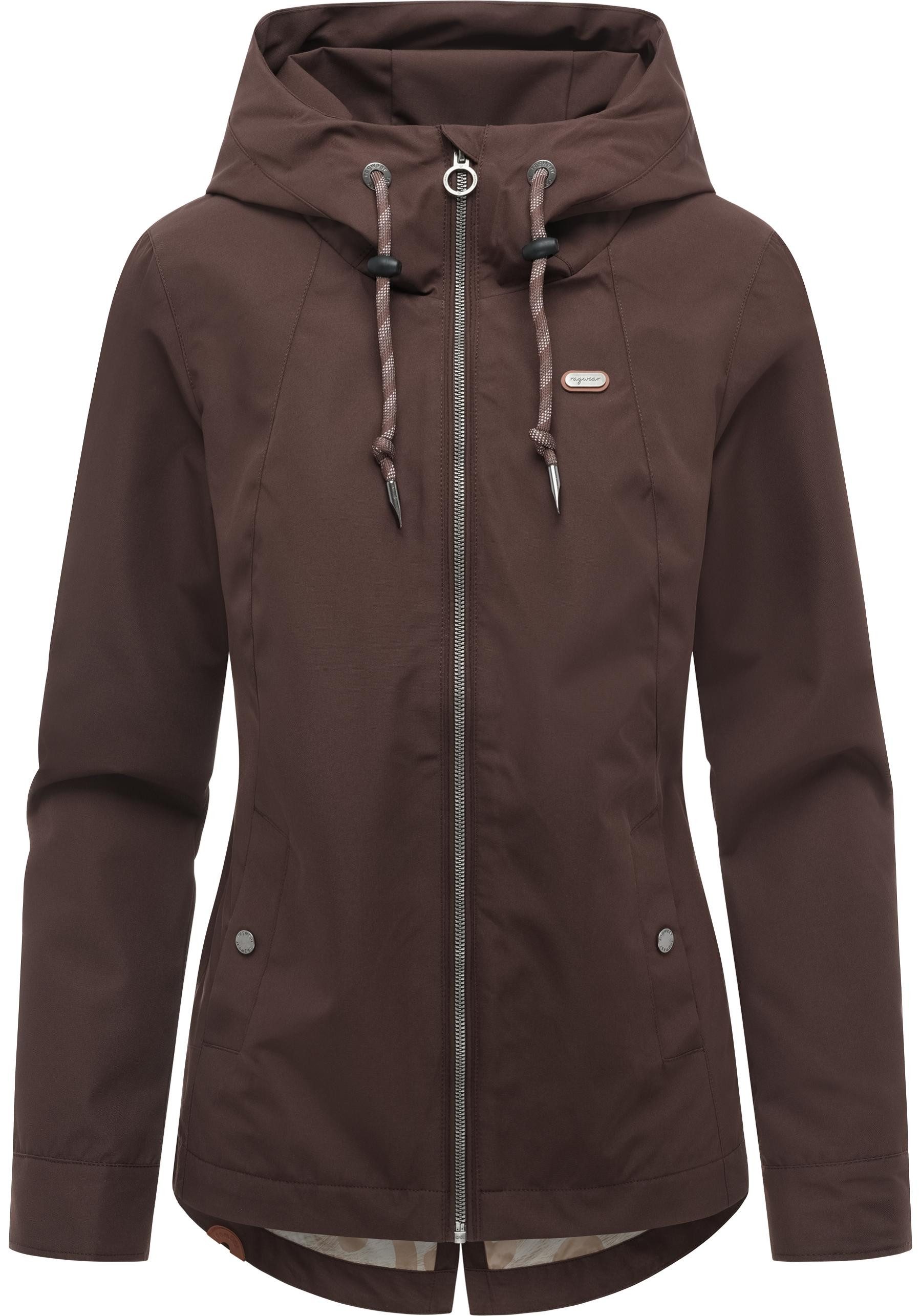 Ragwear Outdoorjacke Monadde Wasserdichte Übergangsjacke mit Kapuze günstig online kaufen
