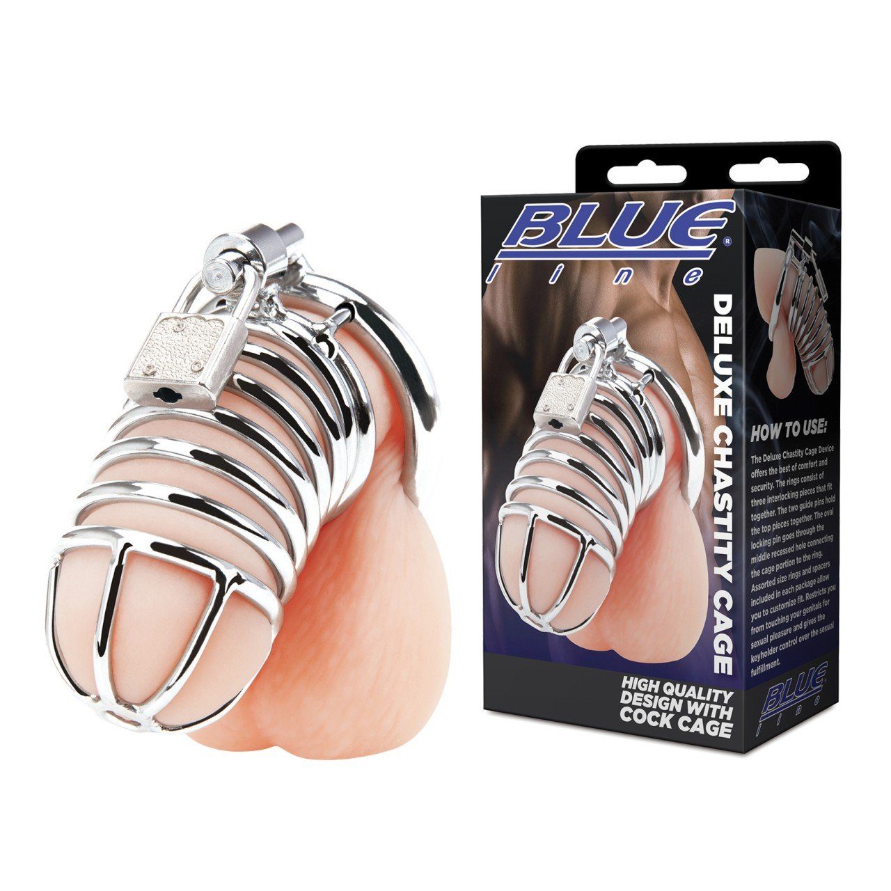 Blue Line Peniskäfig BLUE LINE C&B GEAR Deluxe Chastity Cage