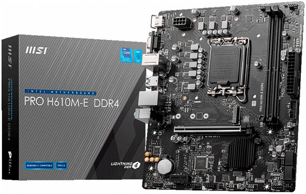 PRO H610M-E DDR4 Mainboard