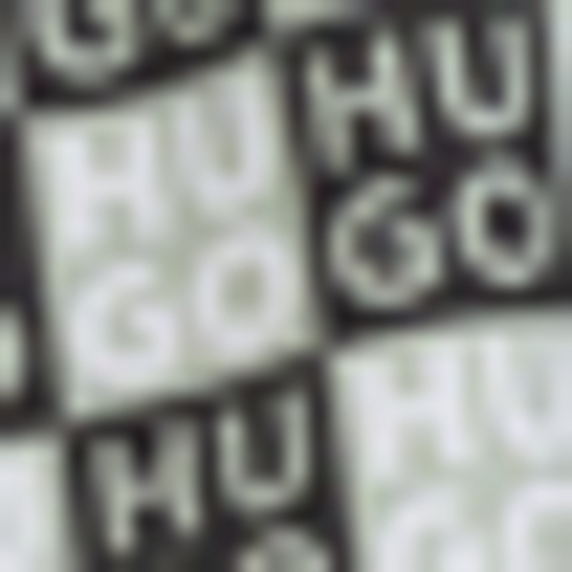 HUGO Badeshorts AARON mit Schachbrett-Logos, elastischer Bund – Bild 5 von 5