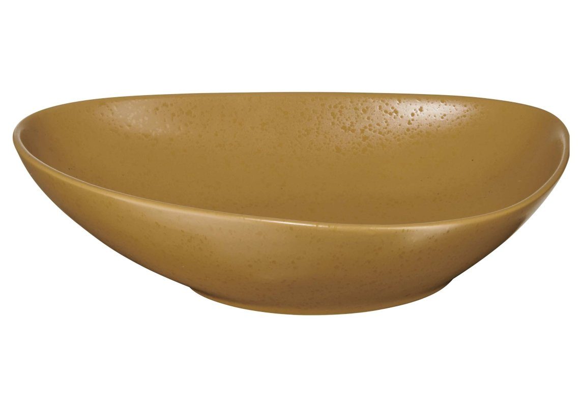 ASA SELECTION Suppenteller CUBA Suppen-/Pastateller ocra 27 cm, Geschirr