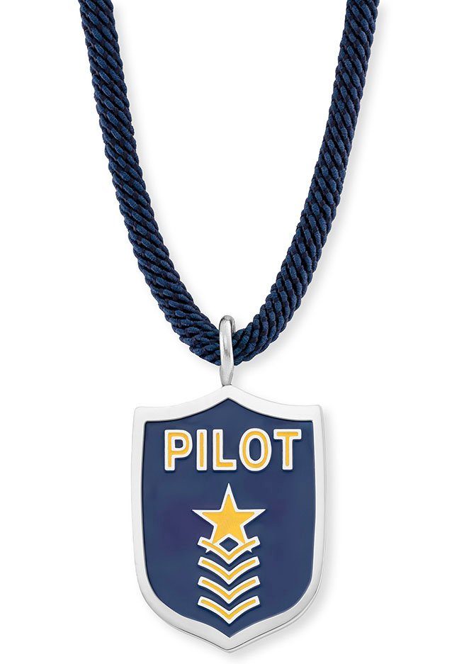 Herzengel Kette mit Anhänger HEN-PILOT Pilot