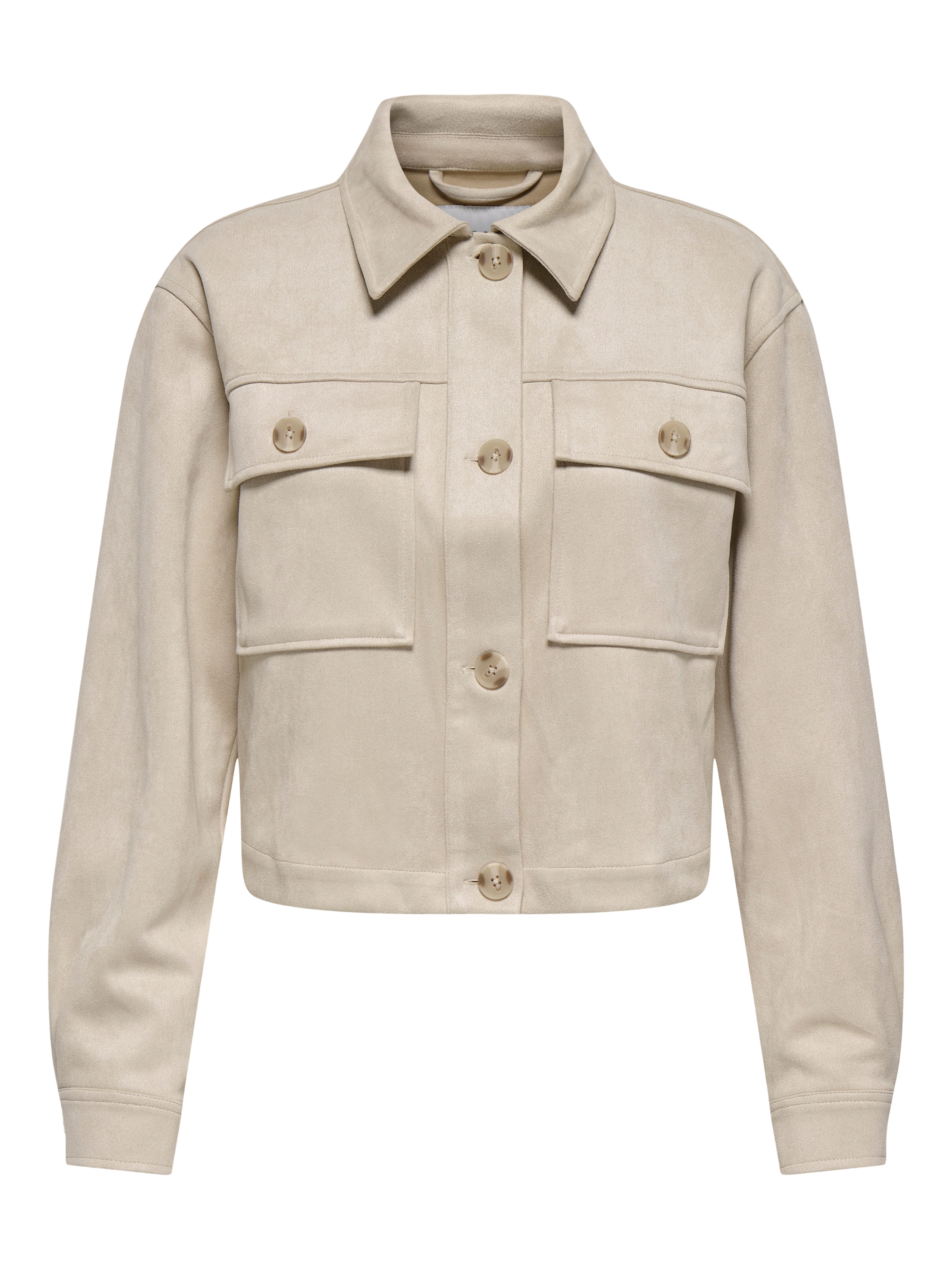 Kurzjacke ONLBELICIA LIFE FAUX SUEDE JACKET OTW