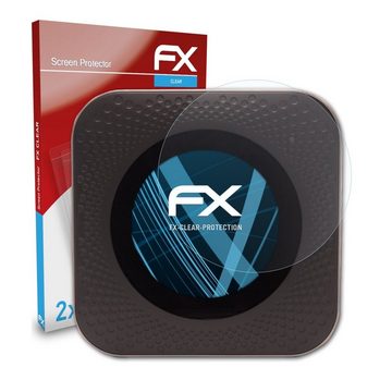 atFoliX Schutzfolie Displayschutz für Netgear M1 MR1100, (2 Folien), Ultraklar und hartbeschichtet