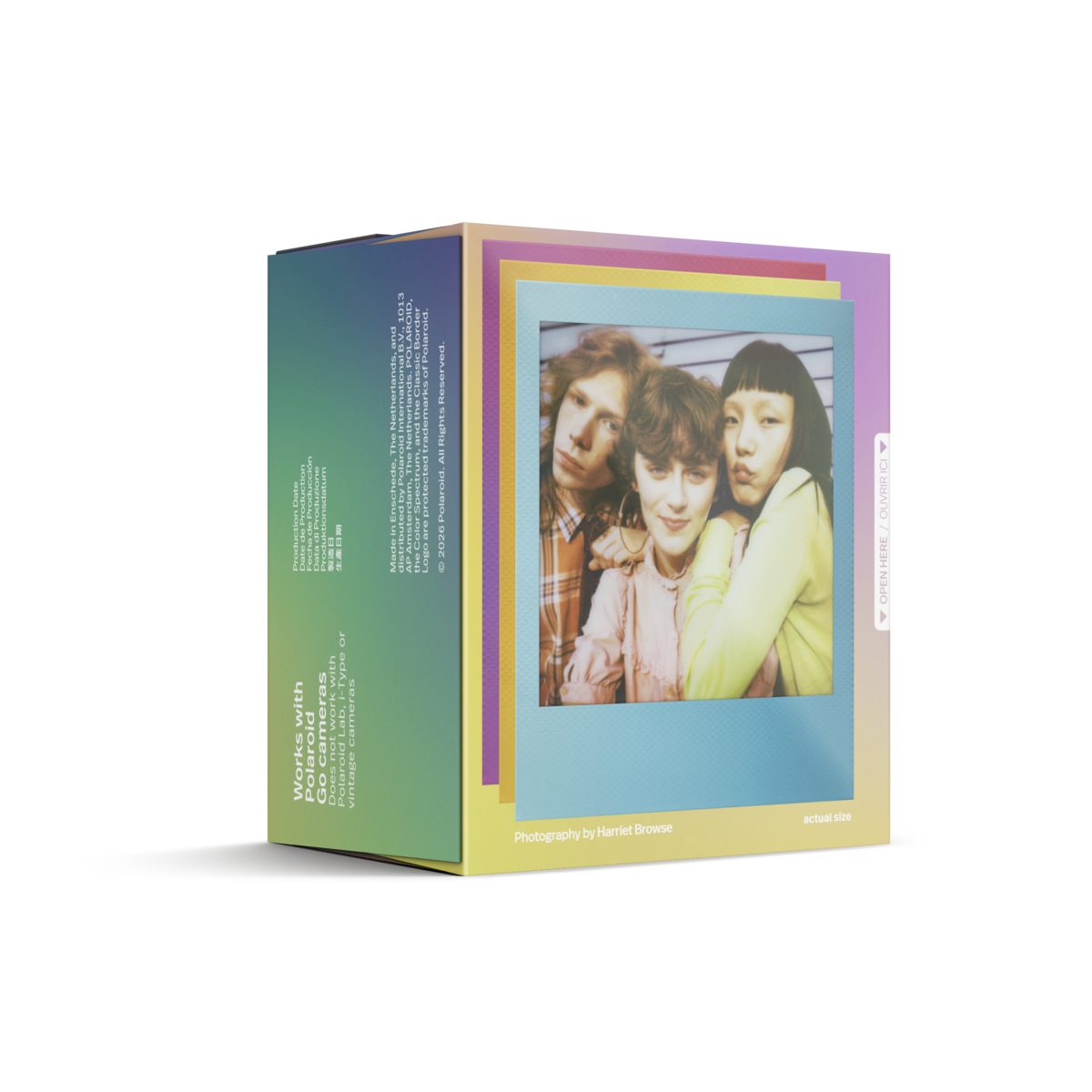 Polaroid Originals Go Film Pack 2x8 Gradient Frame Sofortbildkamera
