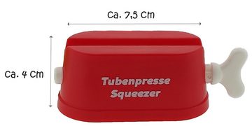Tubenquetscher 3er Set Tubenpresse Squeezer (3 St), Kunststoff, Tubenpresse Tubenaufroller Tubenentleerer Squeezer Nachhaltigkeit