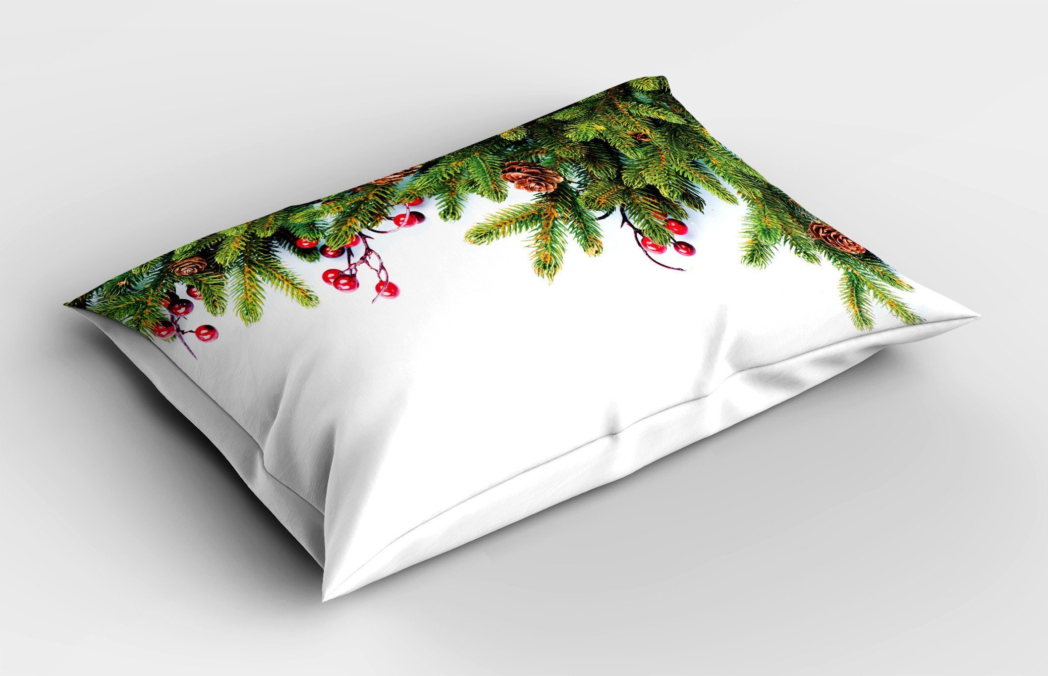 Kegel Baum-Zweig Kissenbezüge Size Standard Stück), Gedruckter (1 King Dekorativer Weihnachten Kissenbezug, Abakuhaus