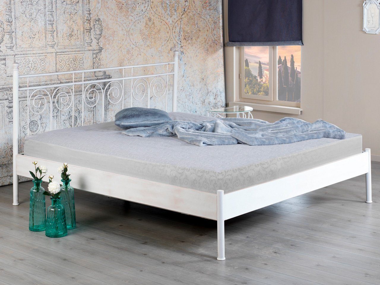 BedBox Metallbett Ida, mit aufwendig gestaltetem günstig online kaufen
