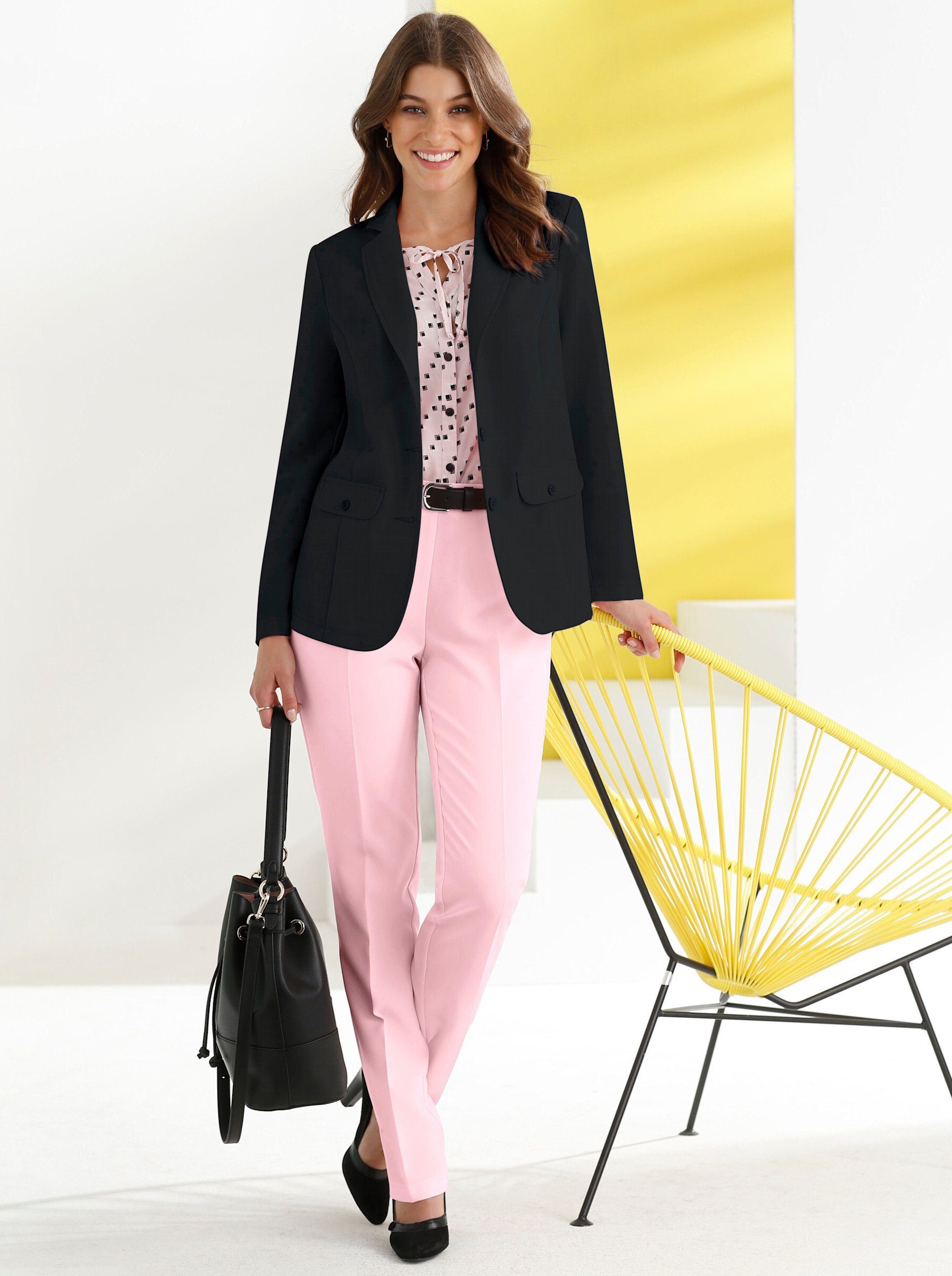 Sieh an! Blusenblazer Blazer Langarm