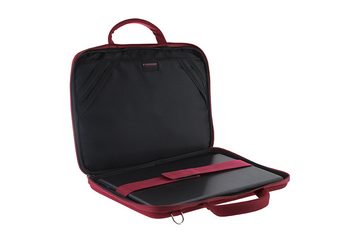 Tucano Laptoptasche Tucano Darkolor Hartschalentasche für Notebooks bis 14 Zoll, rot