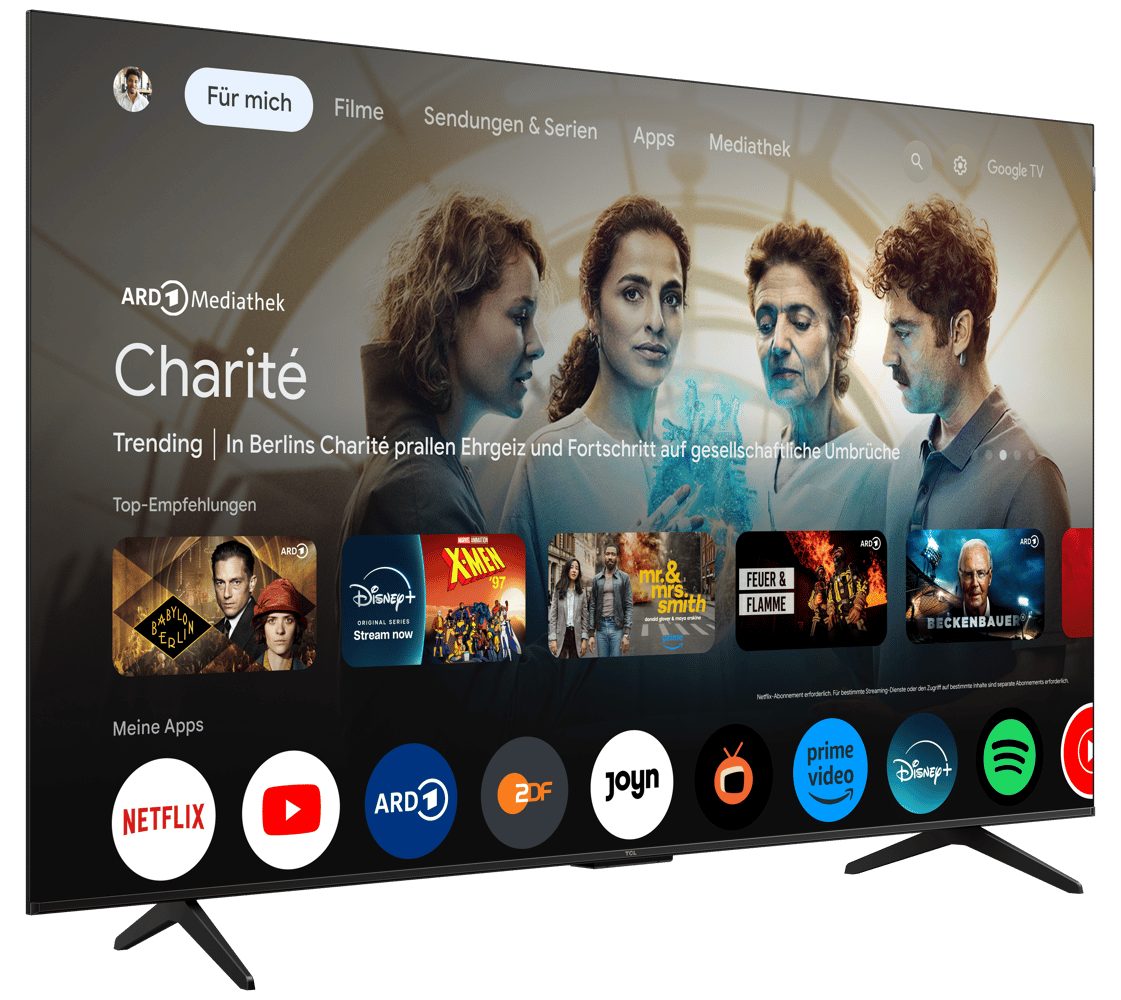 TCL 65QLED780KX1 QLED-Fernseher (65 Zoll, 4K Ultra HD)