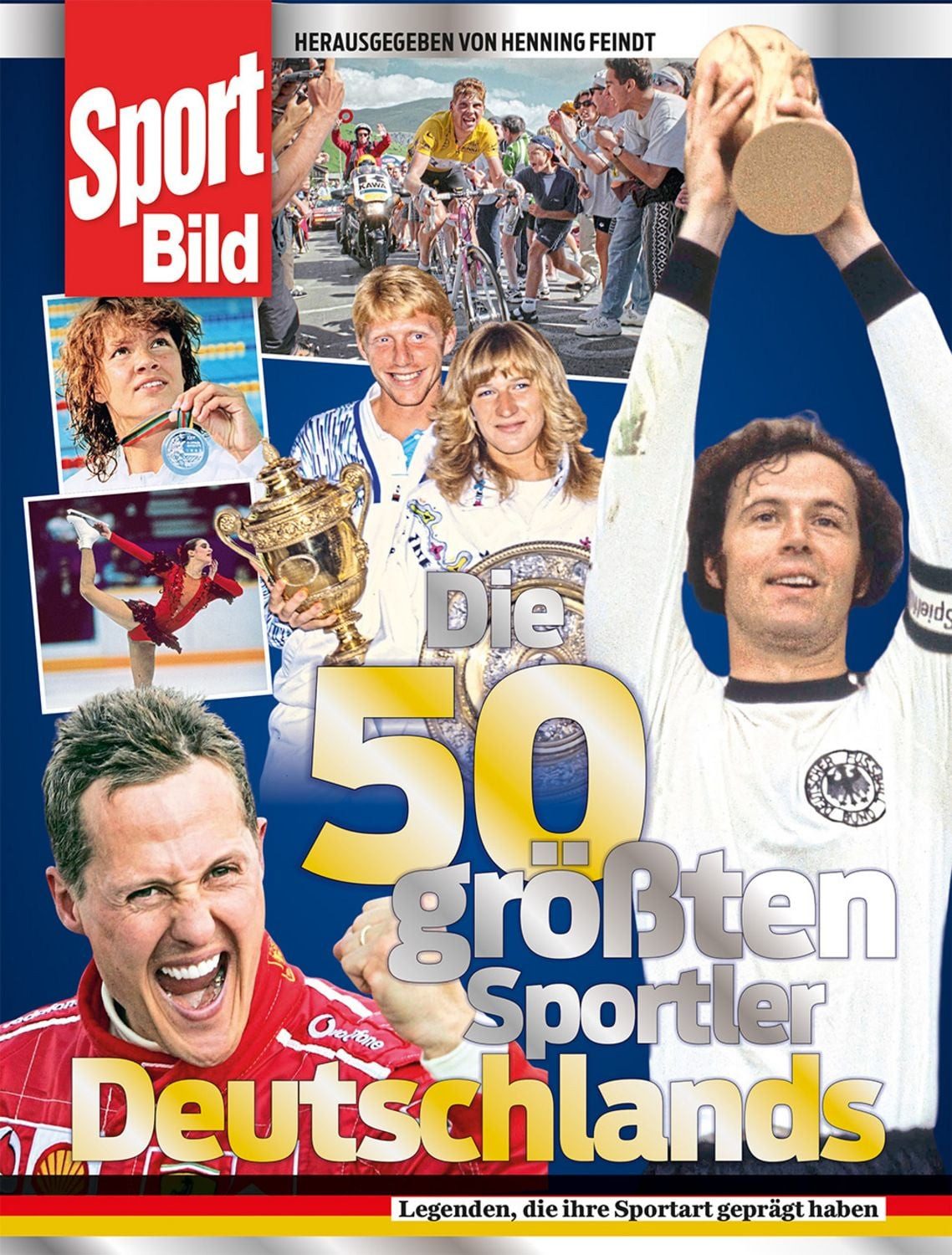 Die 50 größten Sportler Deutschlands / diverse