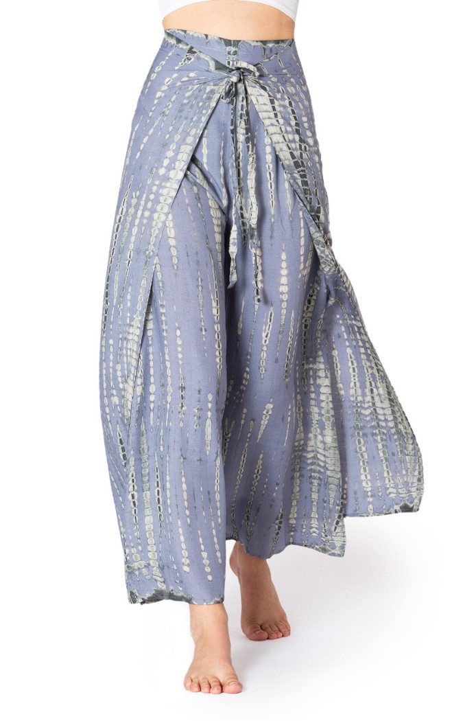 PANASIAM Palazzohose Sunshine Hosenrock im Tie-Dye Design luftige Wickelhos günstig online kaufen