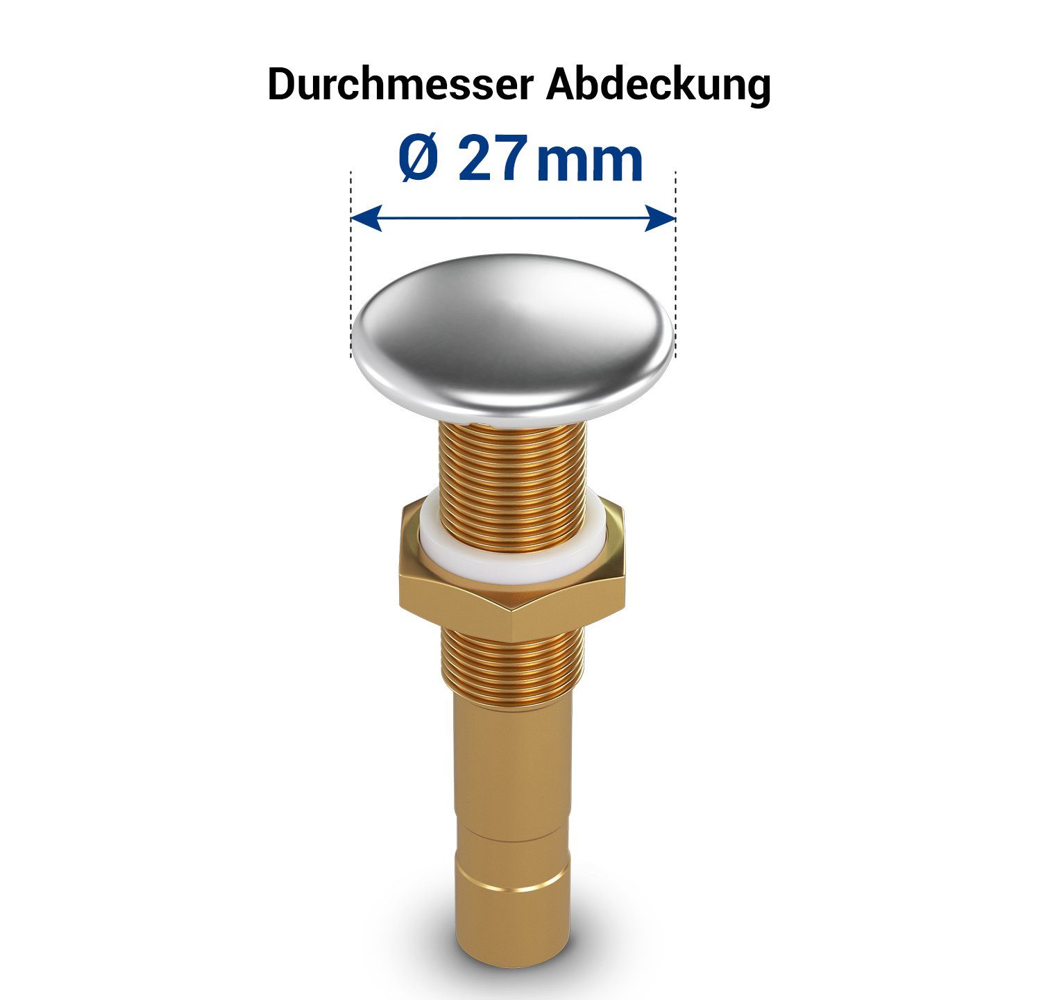 AQUADE Massagedüse Wasserdüse Airjet