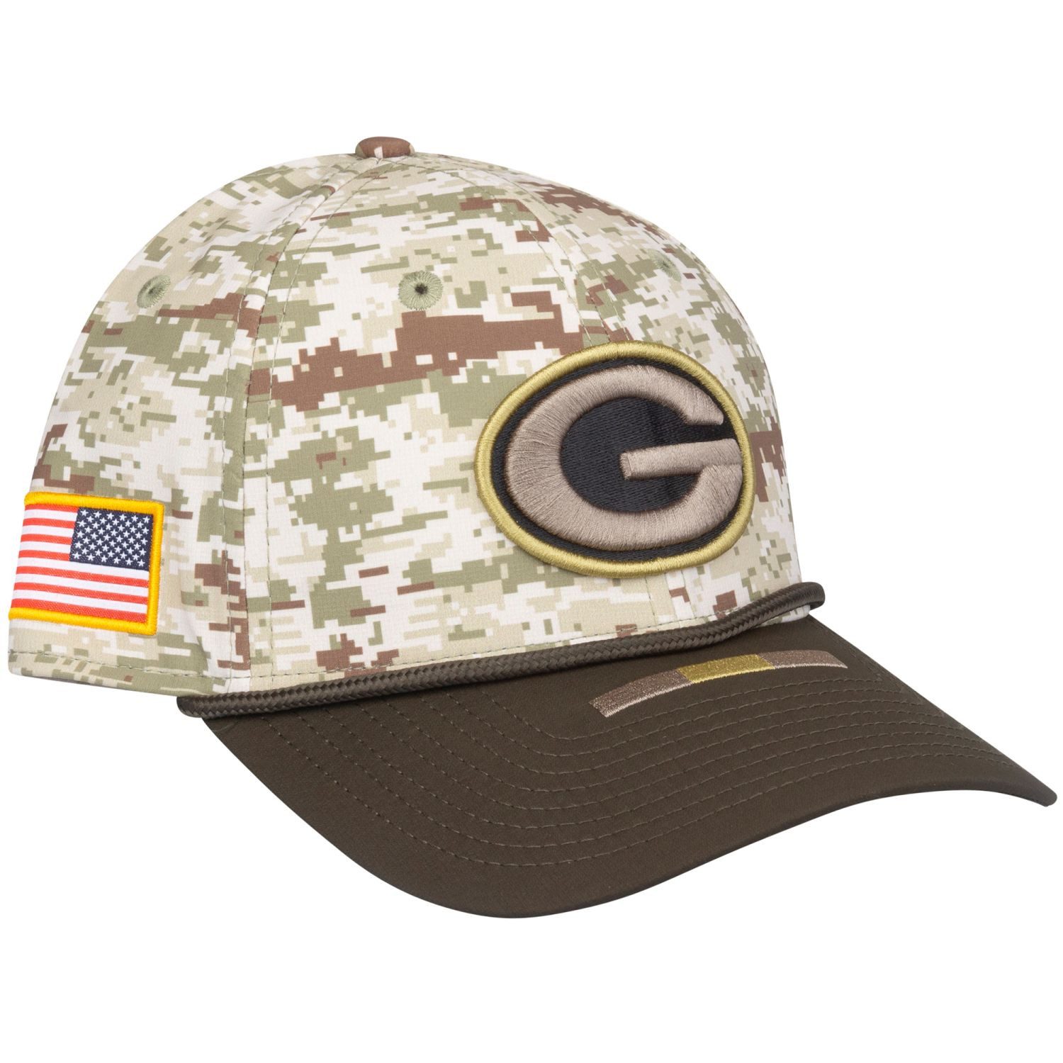 Flex Cap 39Thirty Salute to Service Green Bay Packers