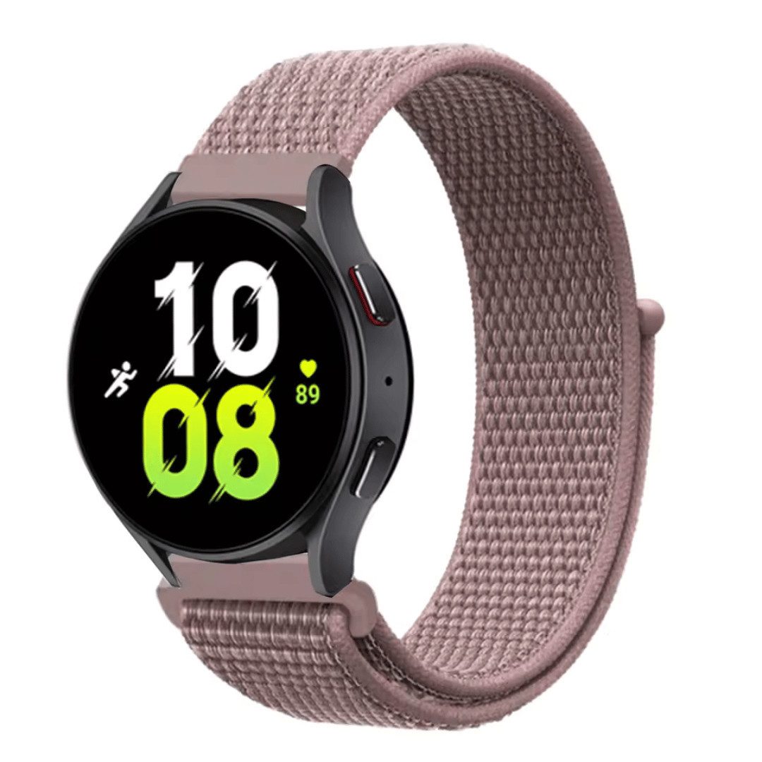 SmartUP Smartwatch-Armband für Samsung Galaxy Watch 6 5 4 FE Pro Gear Classic Nylon Ersazband, kompatibel mit allen Samsung Galaxy Watch Modellen 1-6