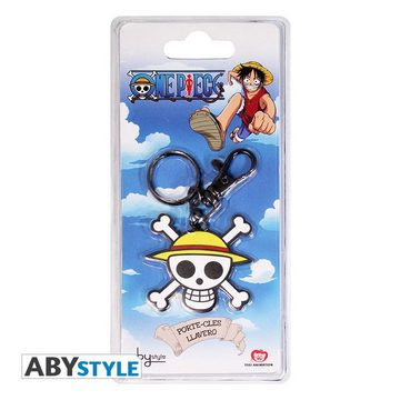 ABYstyle Schlüsselanhänger Ruffy Strohhutbande Skull - One Piece