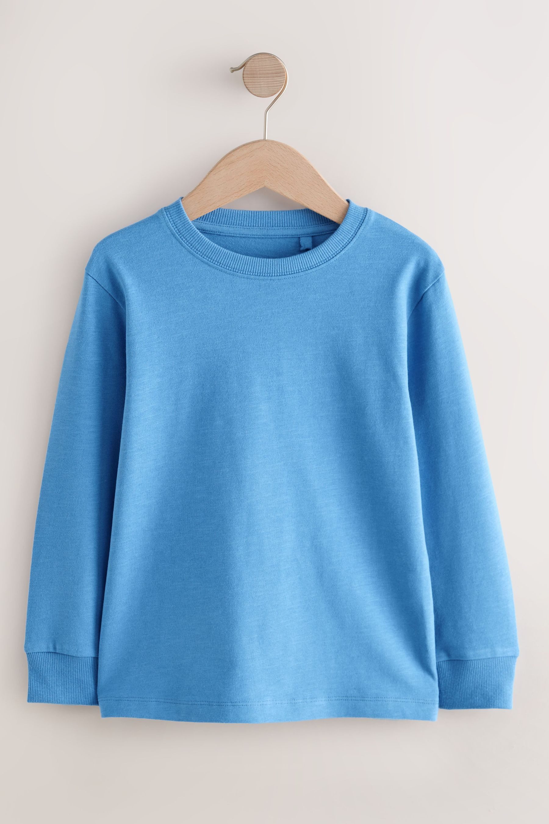 Langarmshirt Bequemes Langarm-T-Shirt