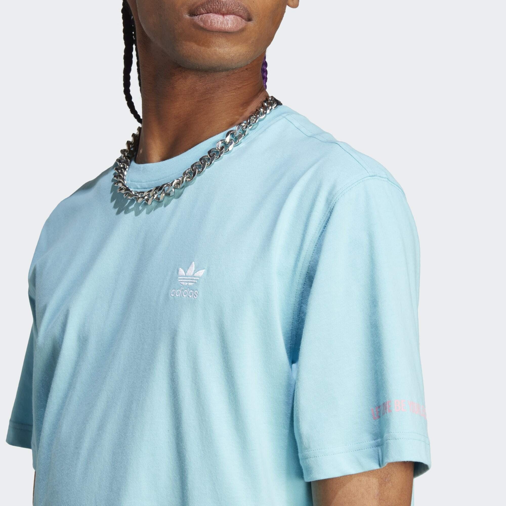 Aqua GRAPHIC T-SHIRT Originals Light adidas T-Shirt RM PRIDE