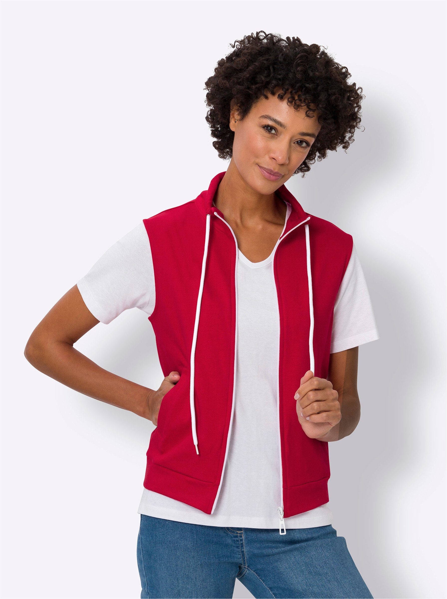 Jerseyweste Shirtweste