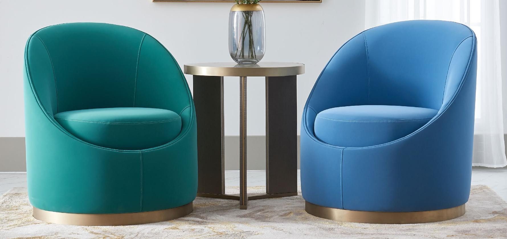 Xlmoebel Loungesessel Bequemer Fernsehsessel aus weichem Stoff mit modernem Design (1-St., Sessel), Hergestellt in Europa