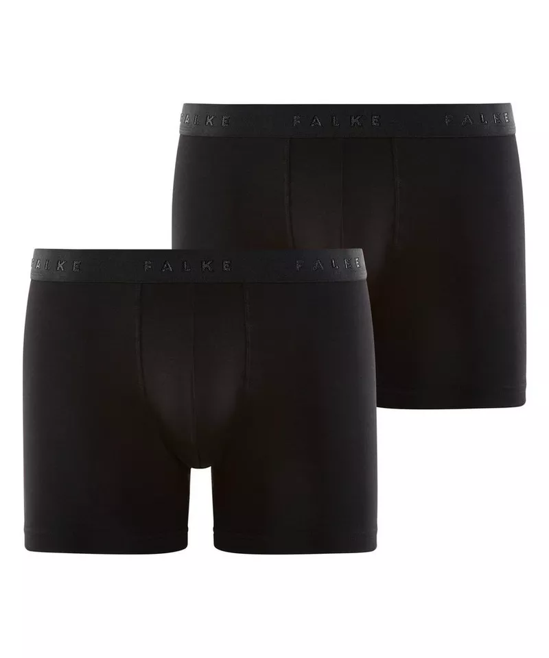 Falke Boxershorts FALKE Underwear - Slip/Brief/Boxer Daily Comfort (2-St., 2) Softe Baumwolle mit Elasthan