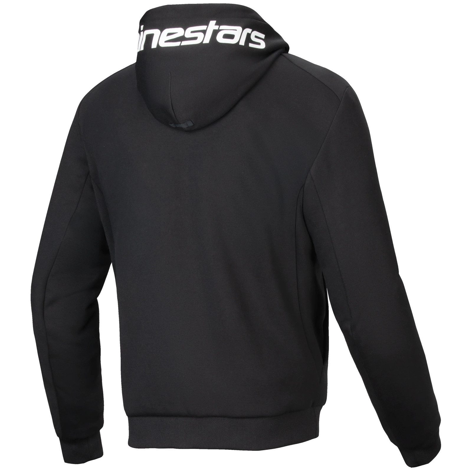Alpinestars Motorradjacke Alpinestars Chrome V2 Sport Hoodie Schwarz / Weis günstig online kaufen