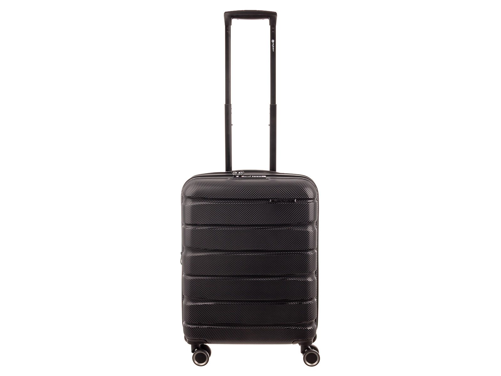Franky Handgepäckkoffer ABS13 55er Trolley Hartschale, 4 Rollen, Dehnfalte