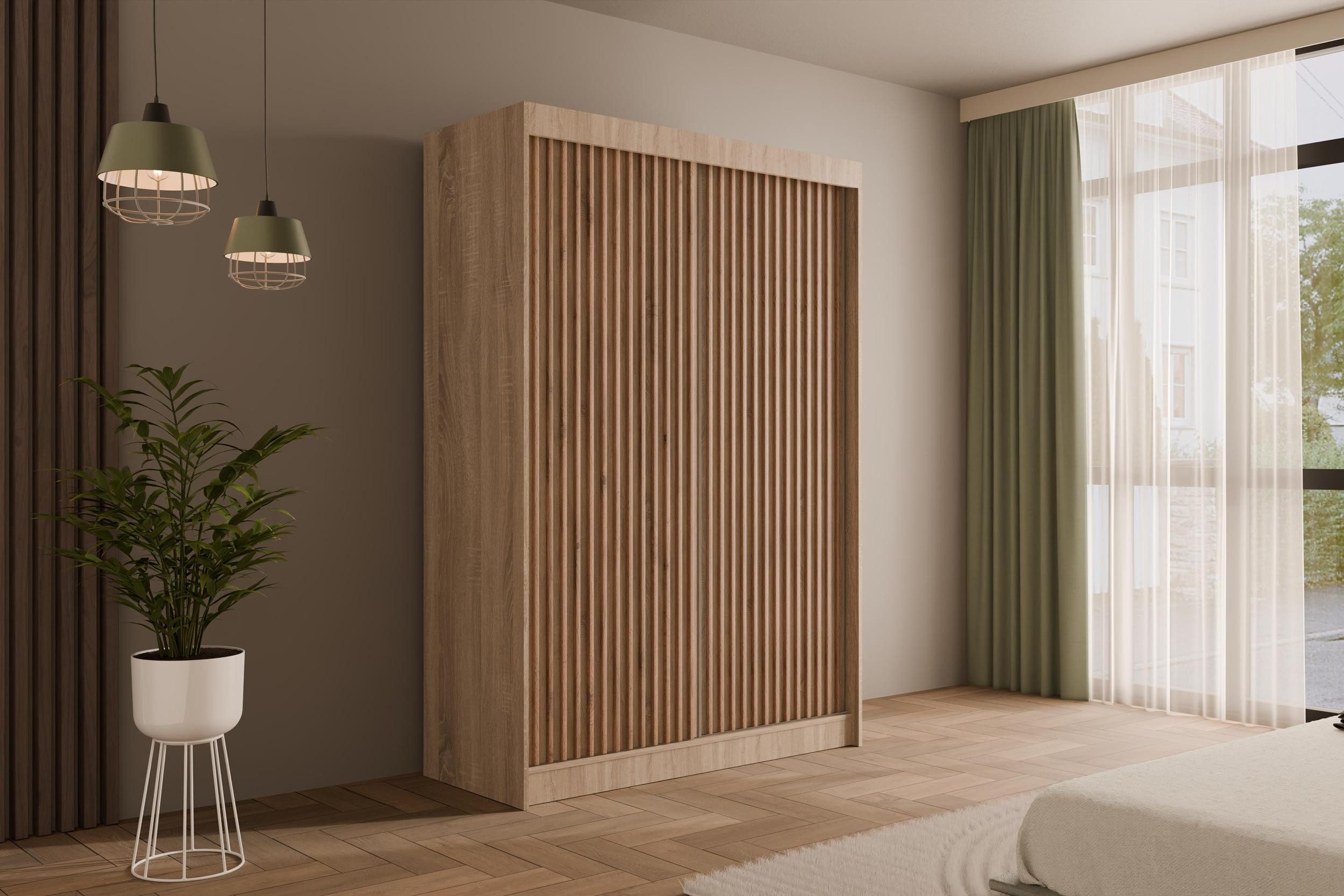 ALTDECOR Schiebetürenschrank VILANv2 (Kleiderschrank Garderobenschrank mit günstig online kaufen