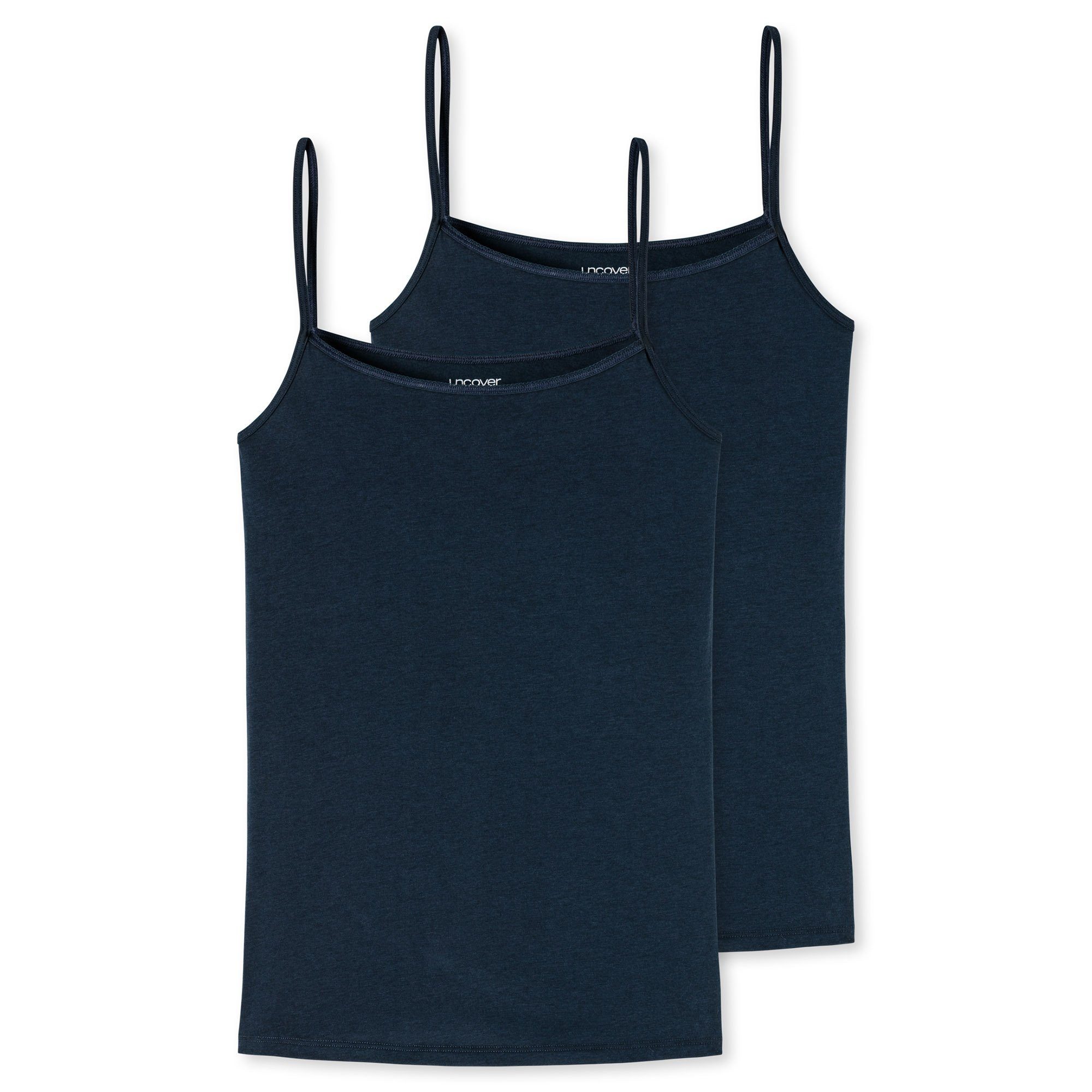 Unterhemd Damen Unterhemd 2er Pack Baumwolle