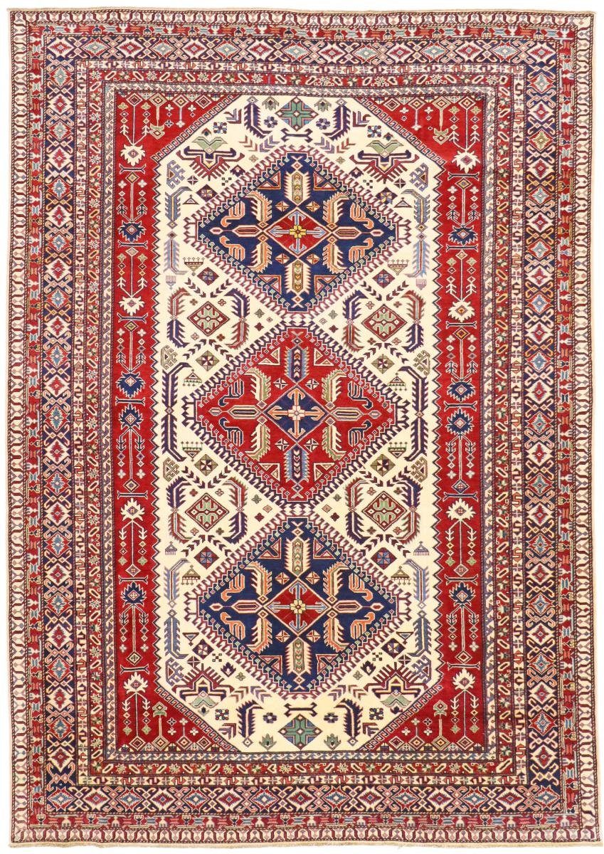 Orientteppich Afghan Shirvan 223x315 Handgeknüpfter Orientteppich, Nain Trading, rechteckig, Höhe: 12 mm
