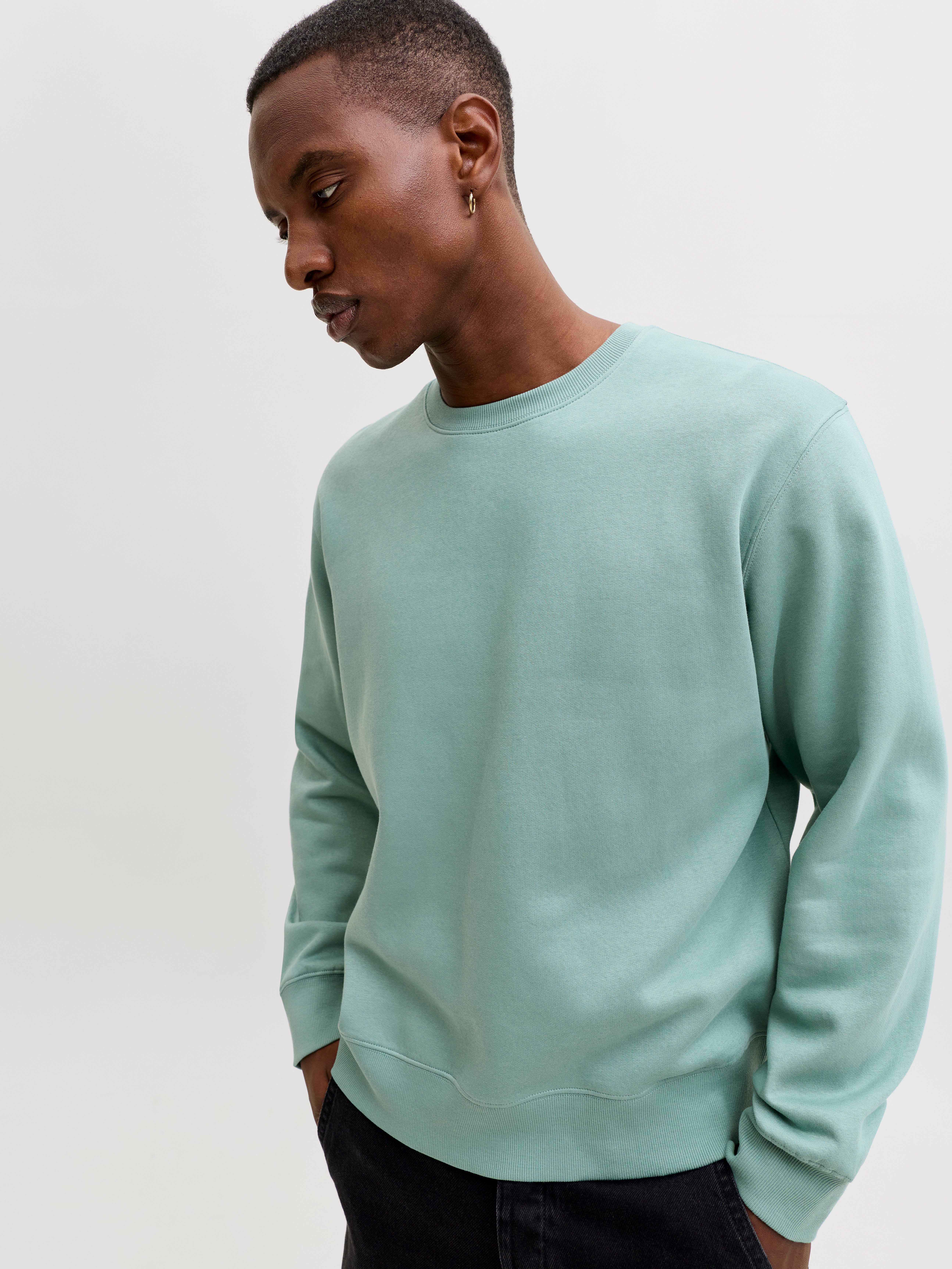 Jack & Jones Sweatshirt JJESTAR BASIC SWEAT CREW NECK NOOS mit Rundhalsauss günstig online kaufen