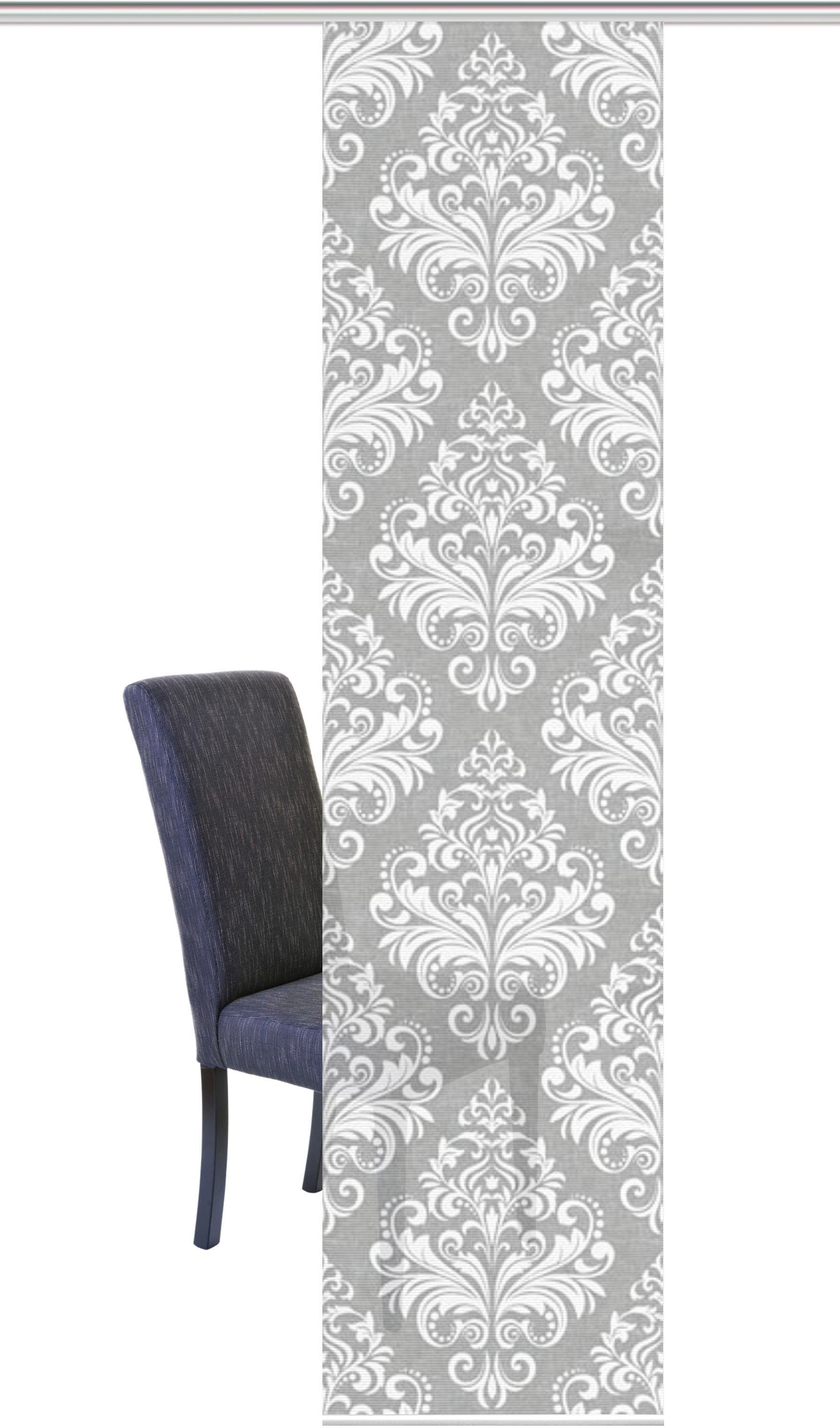 Vision S Schiebegardine ORNAMI (1 St), Paneelwagen, halbtransparent, HxB: 260x60, Schiebevorhang Bambus-Optik Digitaldruck
