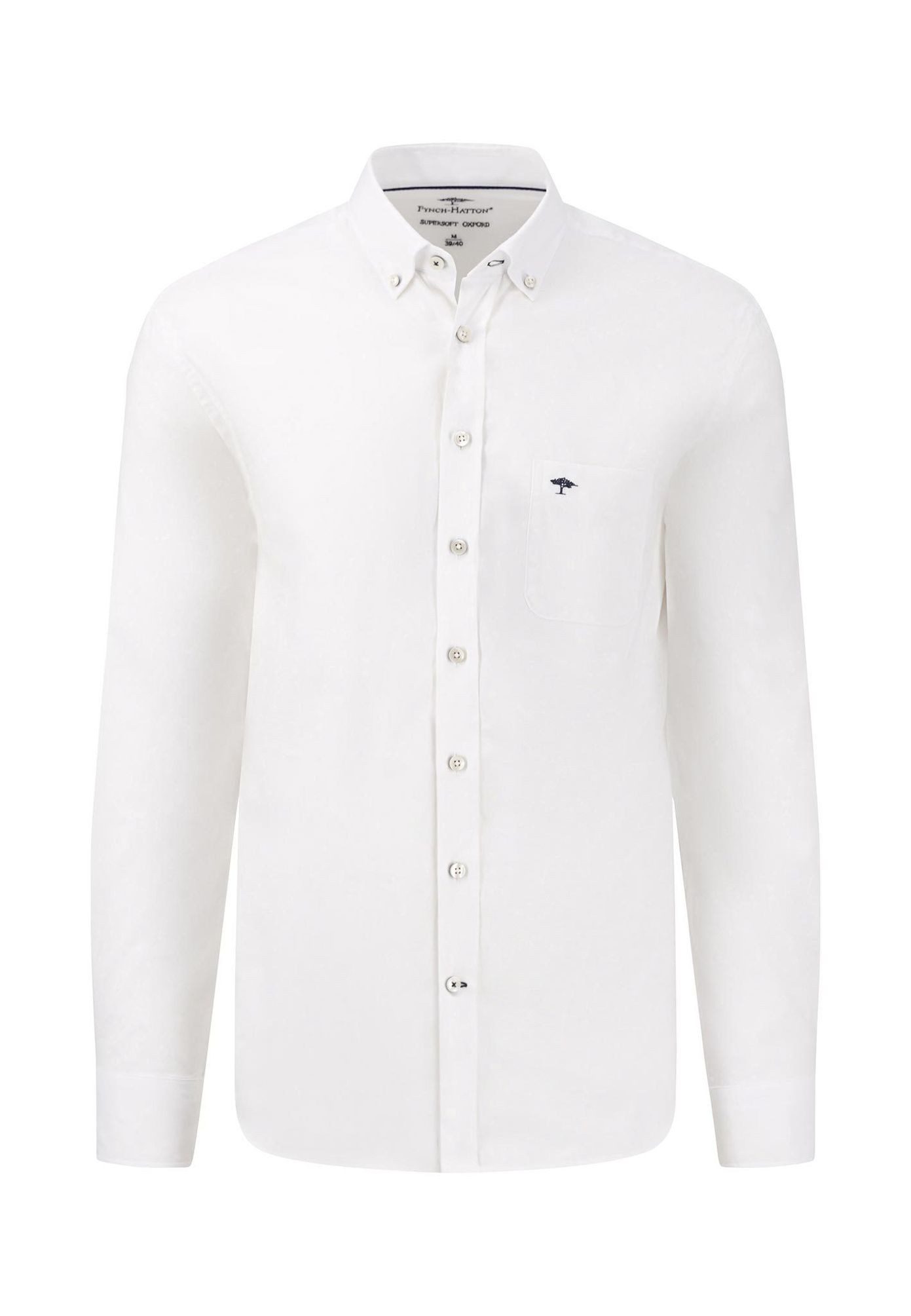 FYNCH-HATTON Langarmhemd 10005500 geradeButton-Down günstig online kaufen