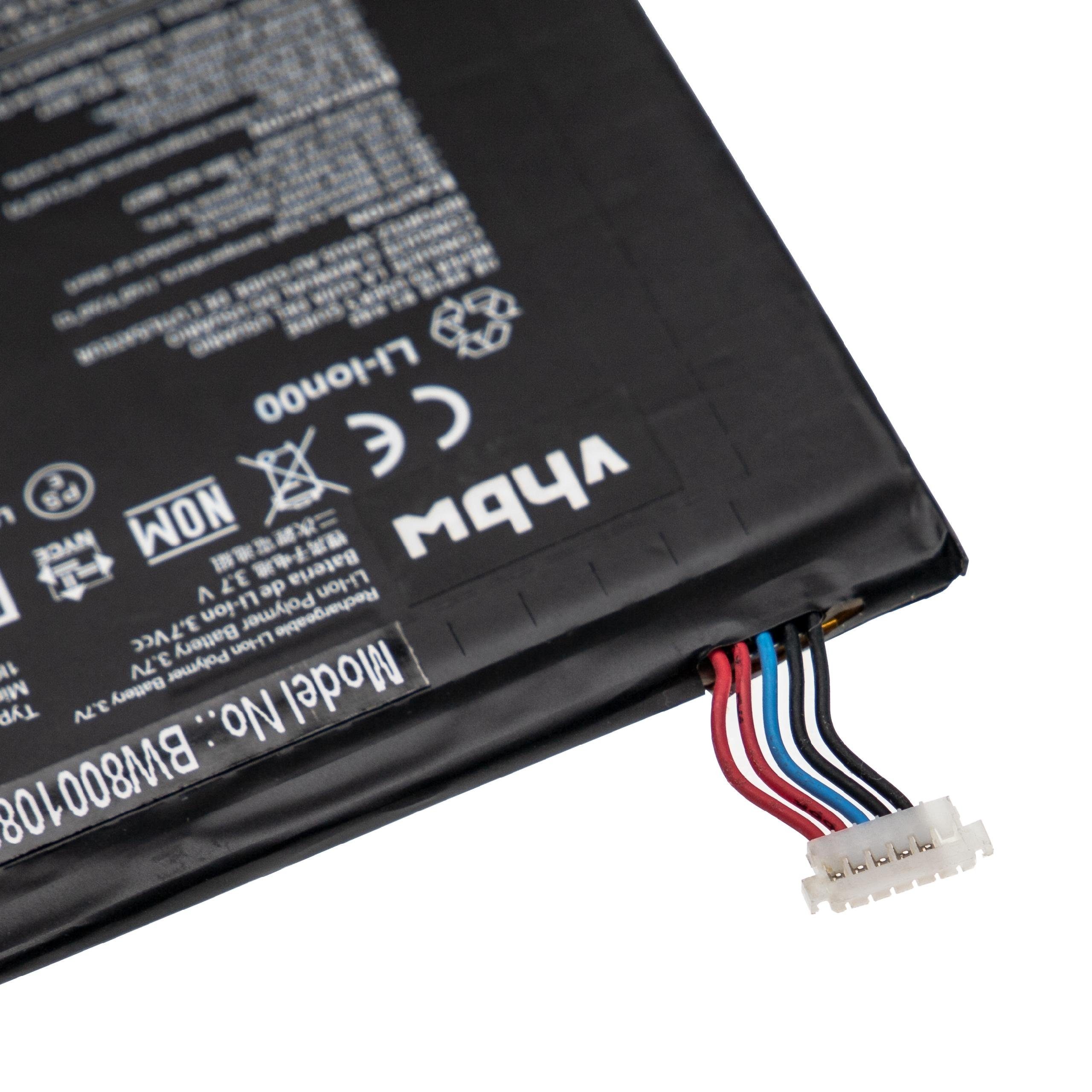 vhbw kompatibel (3,7 4200 V) V490 mit 8.0, Pad LG G F7, V495, Tablet-Akku Li-Polymer mAh