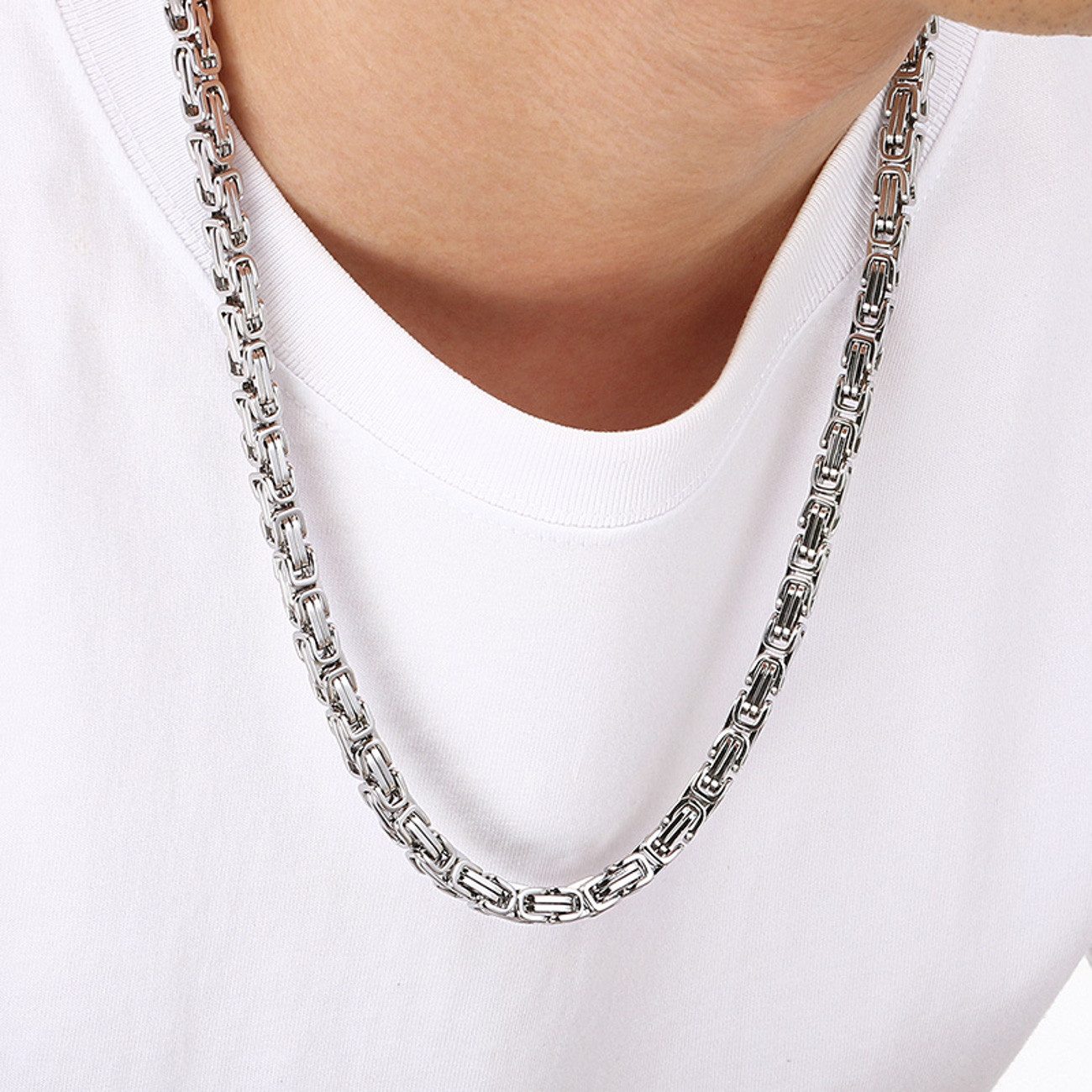 KARMA Königskette aus robustem Edelstahl, PVD-beschichtet günstig online kaufen