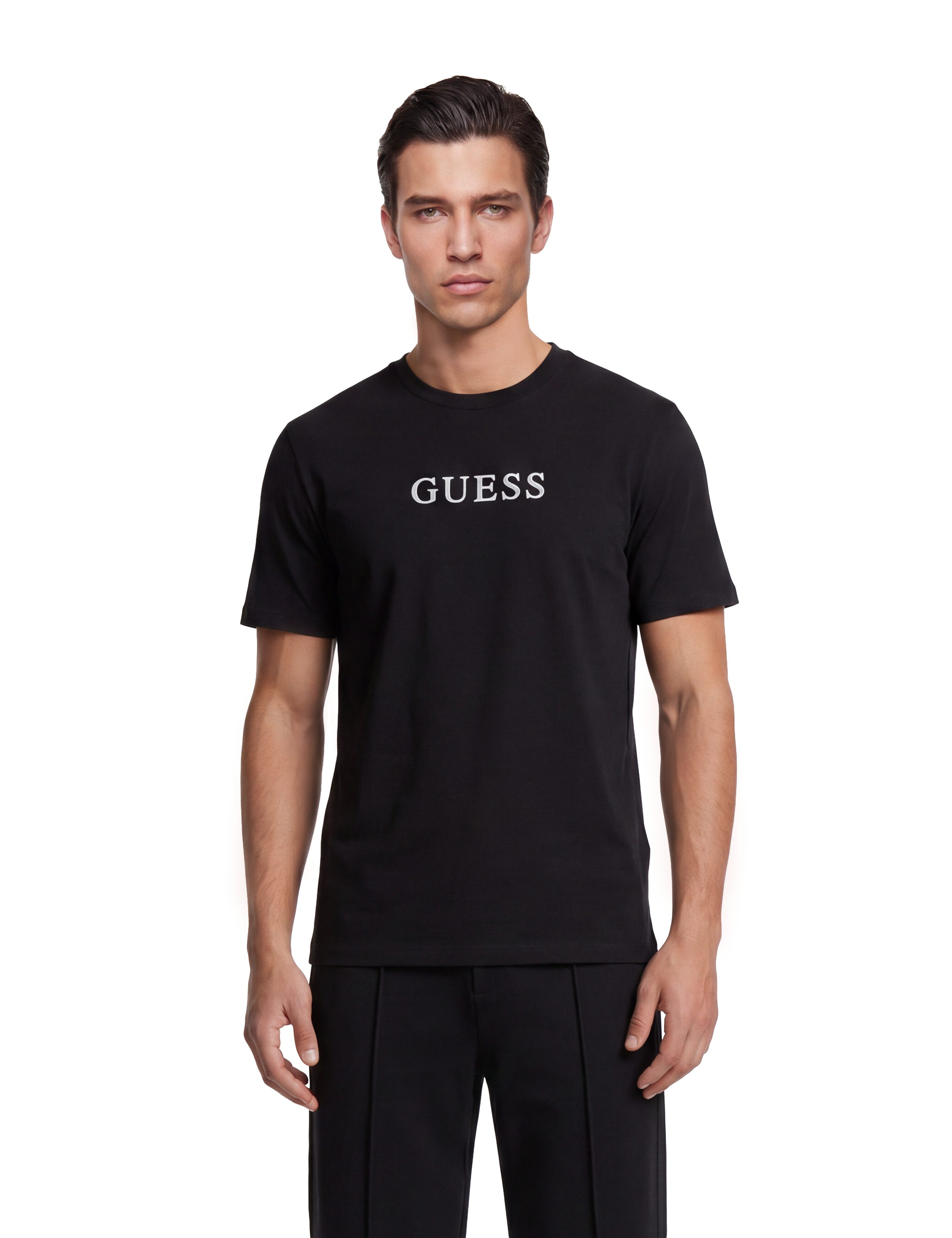 Guess T-Shirt TEE CN LOGO 3PACK (Packung, 3-tlg) aus Baumwolle