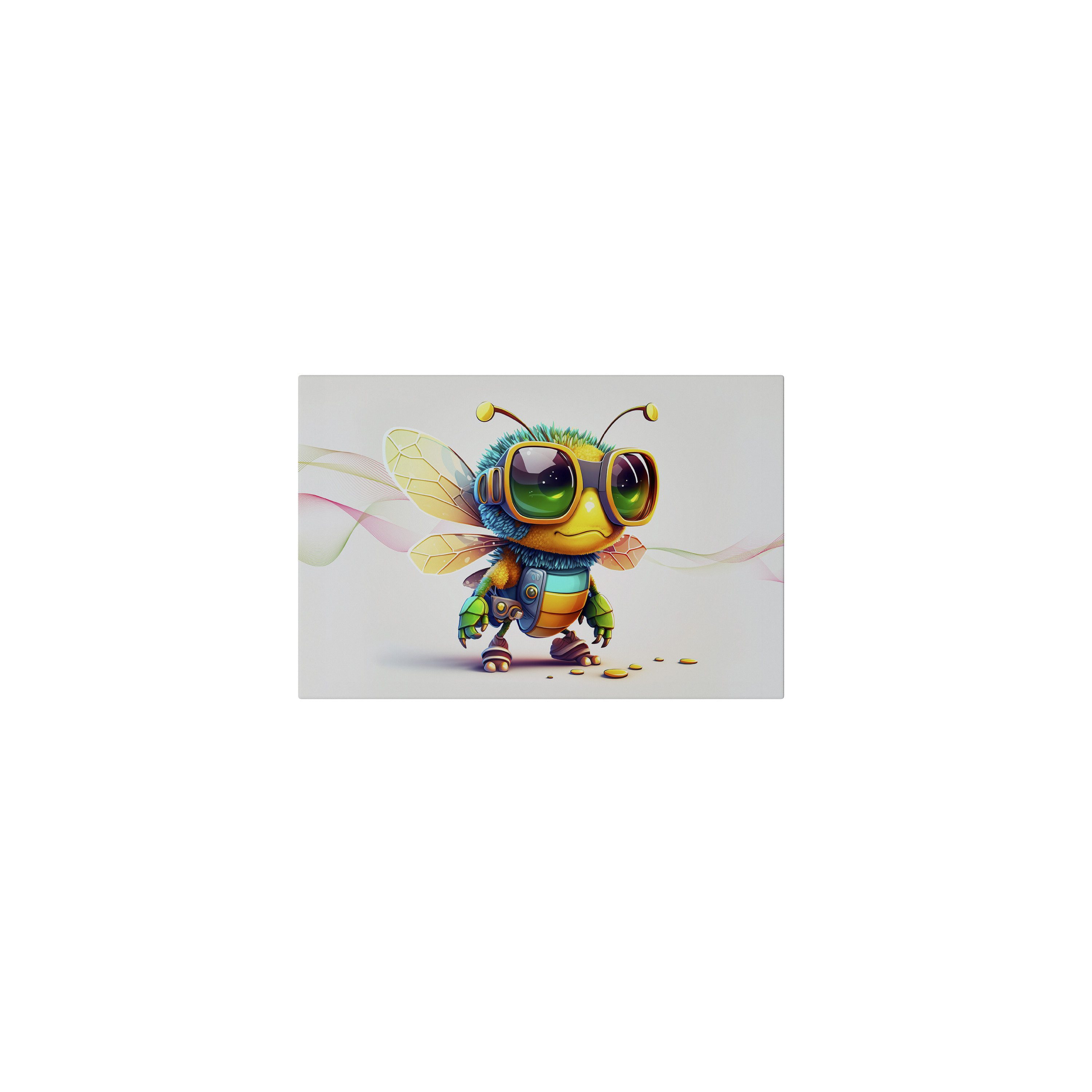 SPACEREBELS Leinwandbild BUZZ BUDDY, Kinder (1 St), 3 cm Keilrahmen, Baumwollleinwand