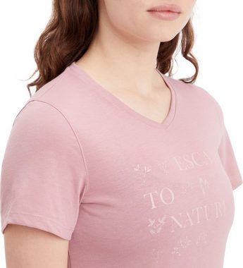 McKINLEY T-Shirt Da.-T-Shirt Kammo W 905 ROSE DARK/ROSE DARK