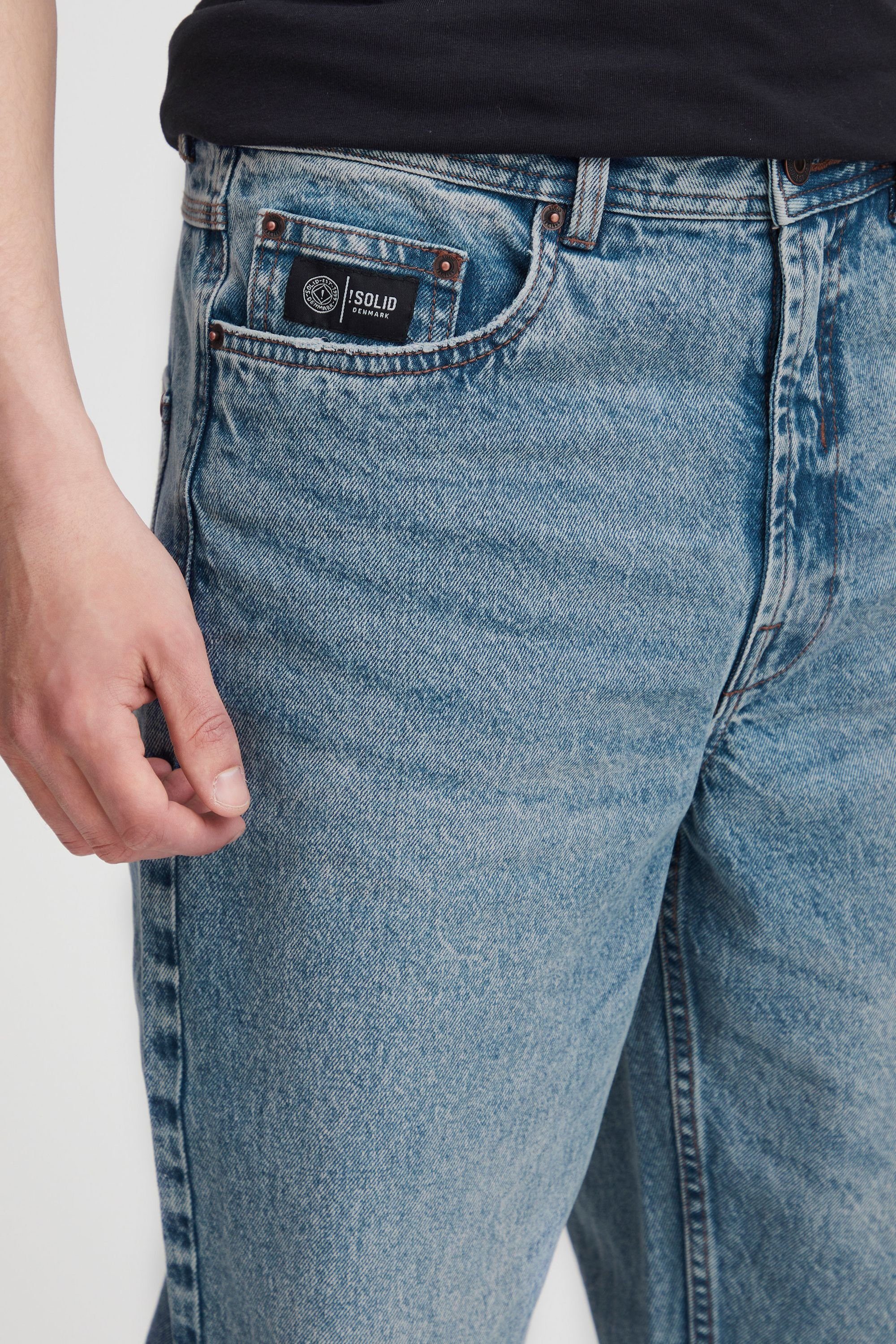 SDHoffmann Middle (700030) !Solid Vintage Blue 5-Pocket-Jeans Denim