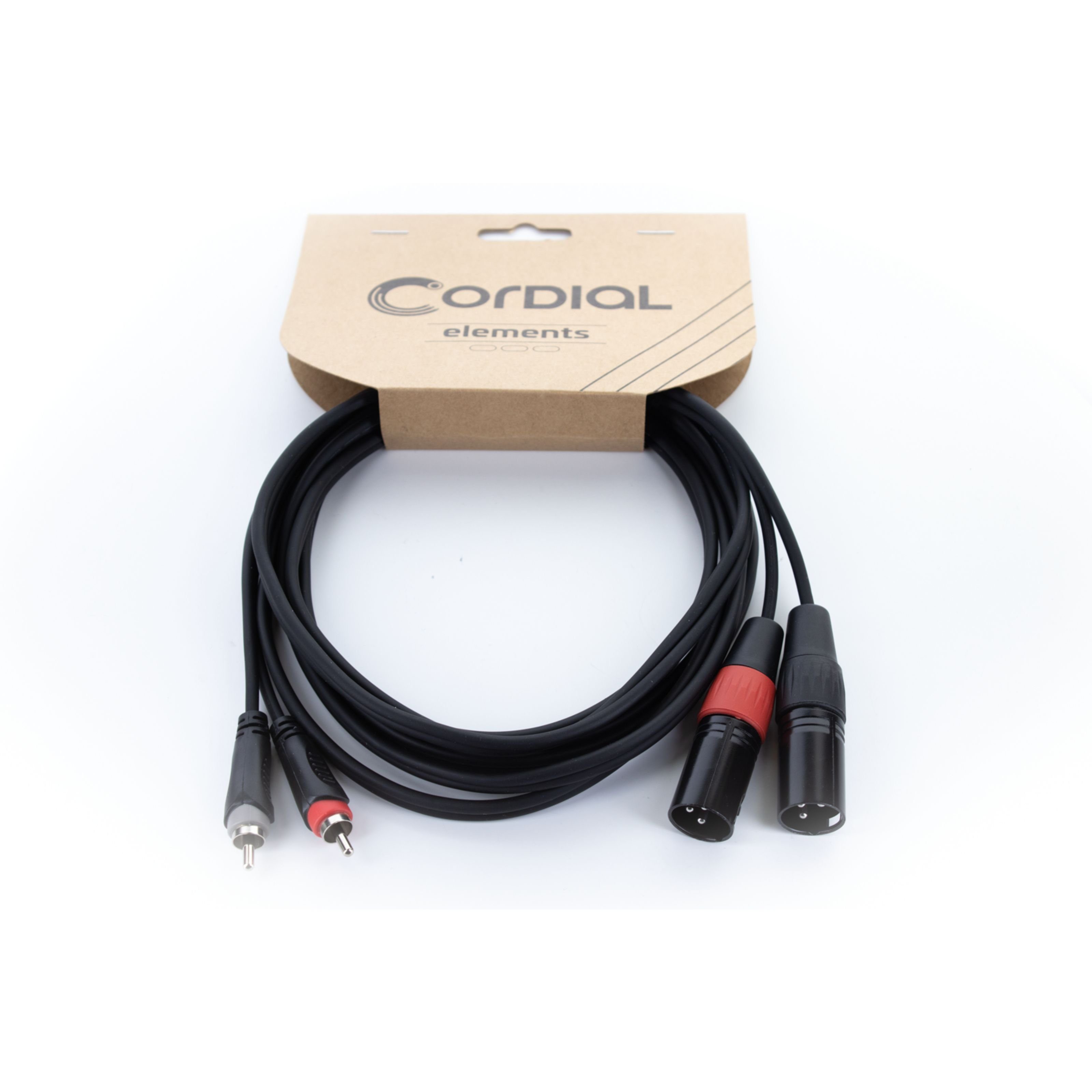 Cordial Audio-Kabel, EU 1 MC Audiokabel 1 m - Audiokabel