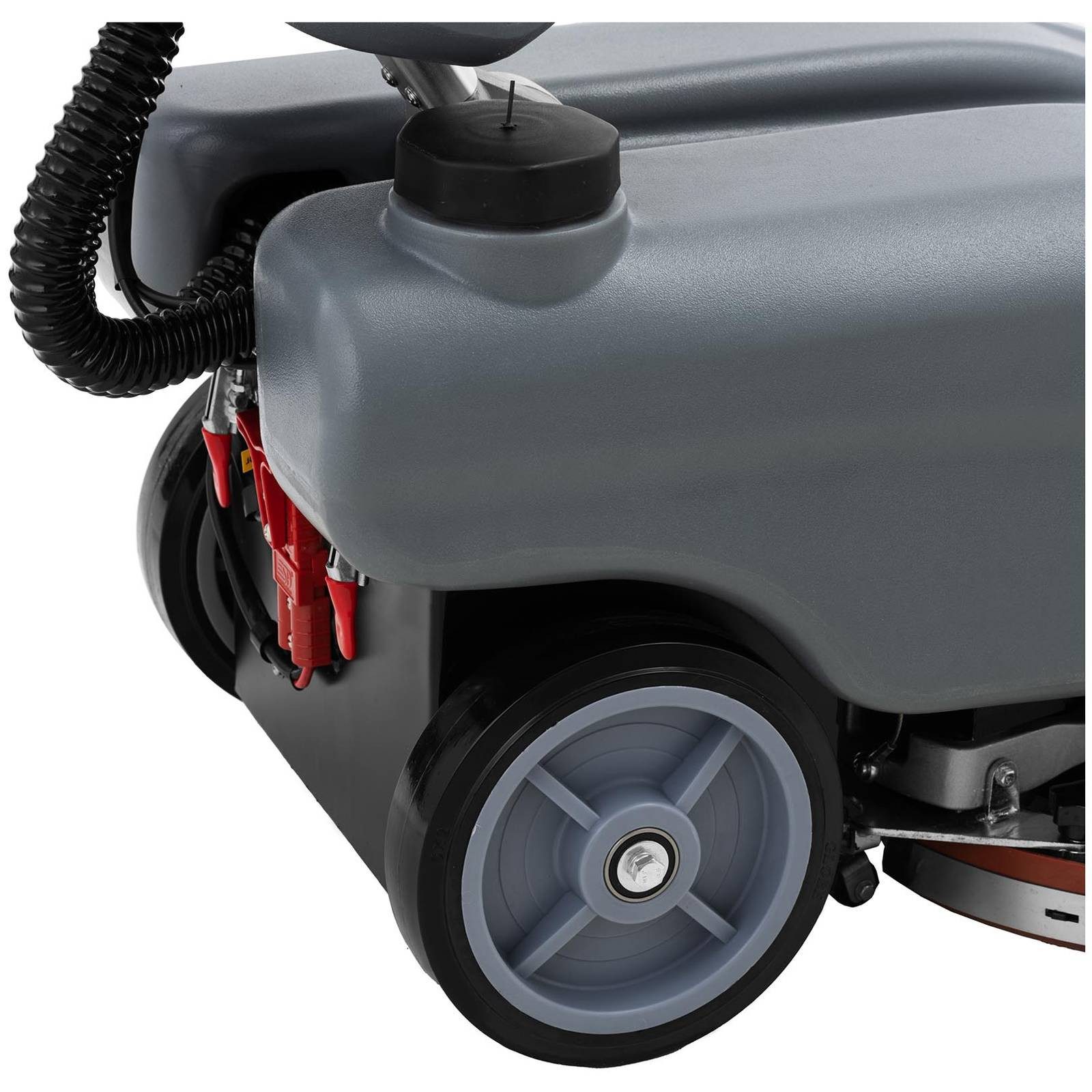 Ulsonix Hartbodenreiniger Akku Scheuersaugmaschine 1500 m²/h Bodenreinigungsmaschine 35cm Bürste, 500 W