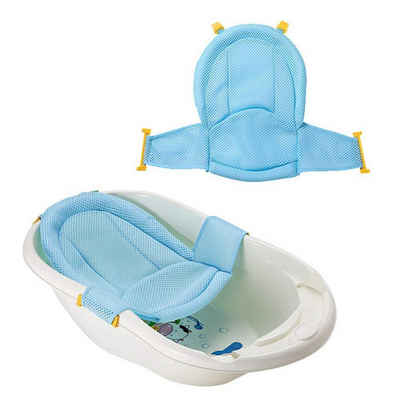 SOTOR Badesitz Baby-Badematte,Neugeborenen-Badewanne,Duschnetz,verstellbar Komfortwan (1-tlg), Baby-Badezubehör für Neugeborene und Kleinkinder